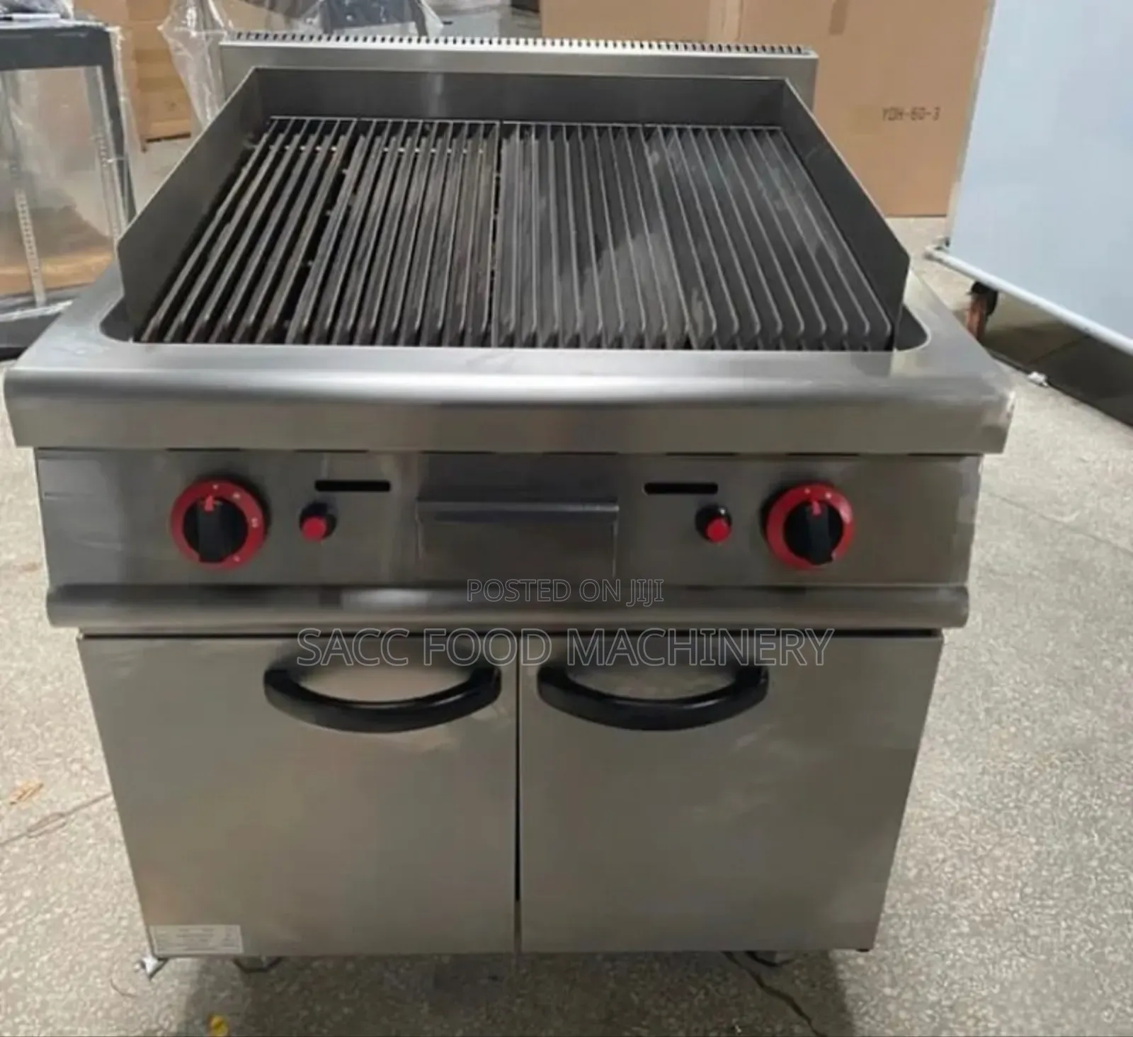 Standing Gas Lava Grill