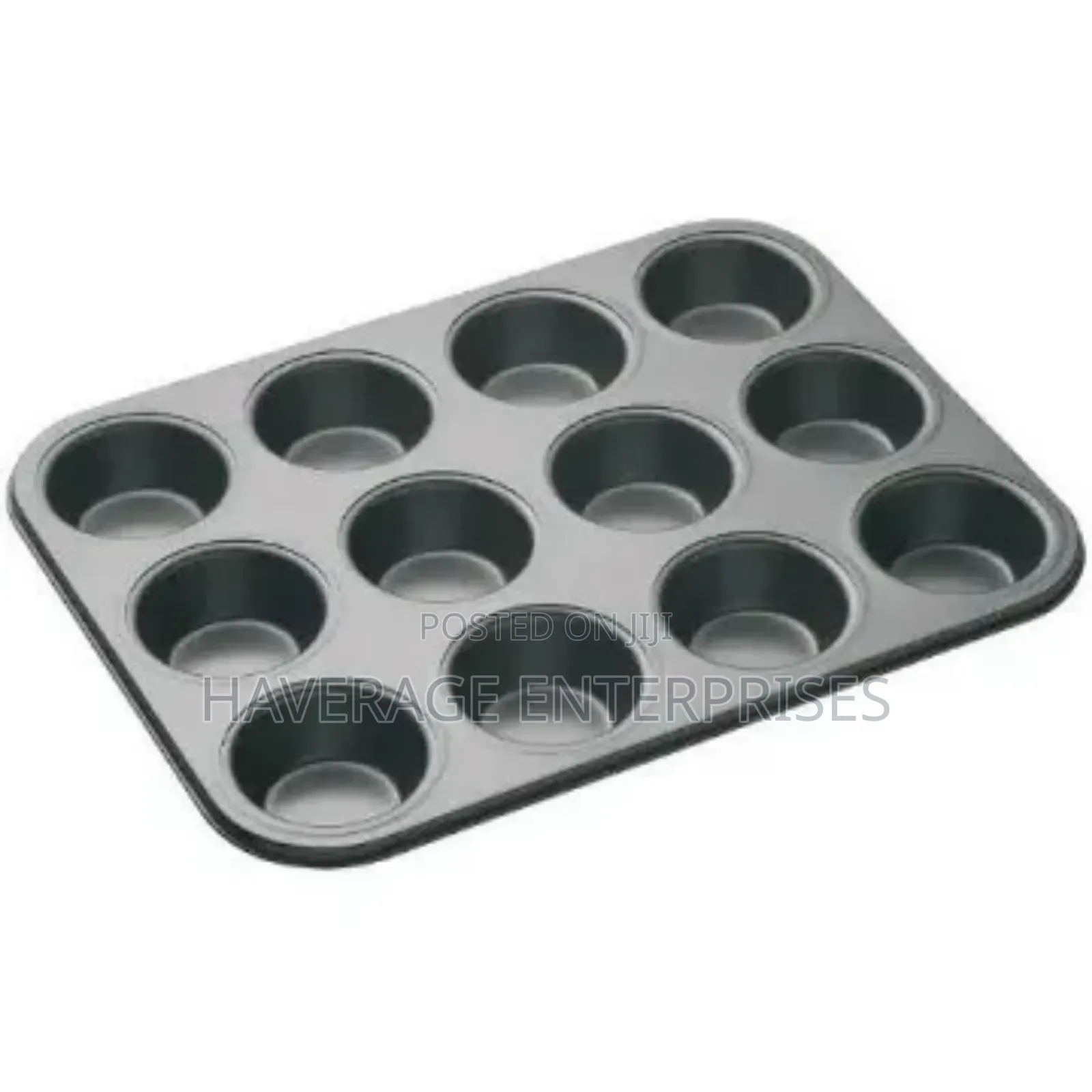 Non-Stick Muffin Cake Pan for Baking- 12 Molds 6pces