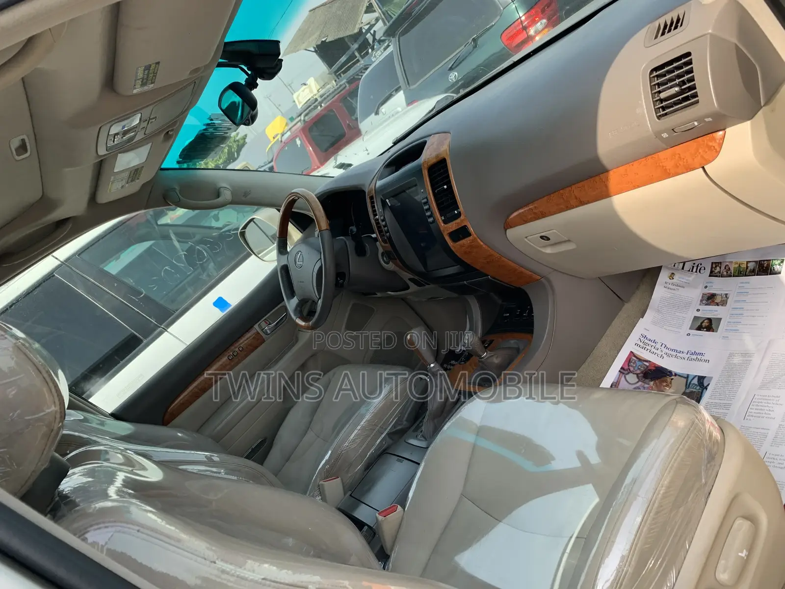 Lexus GX 470 Sport Utility 2007 Gold