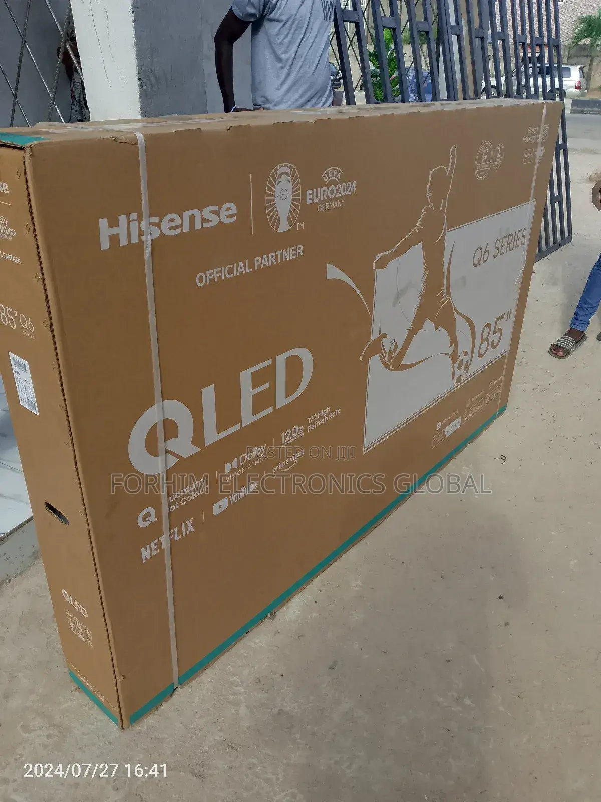 Hisense 85" Qled Smart Tv