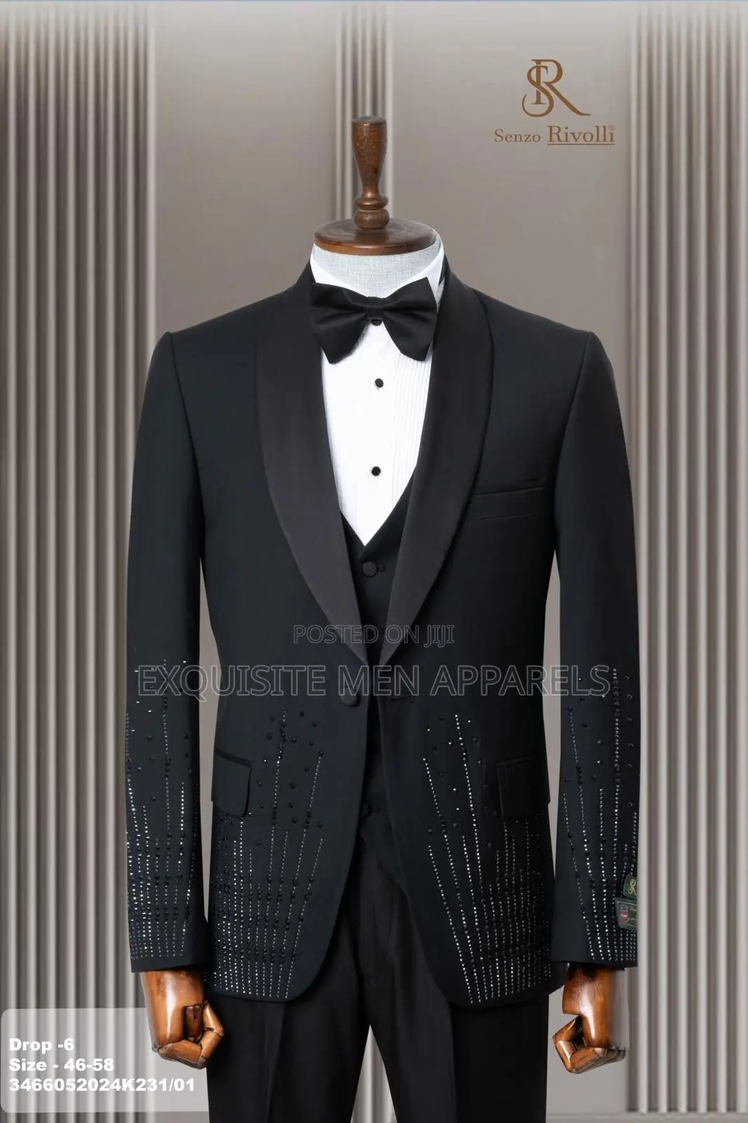 Classic Shawl Lapel Shining Turkish Tuxedo Men’S Suit