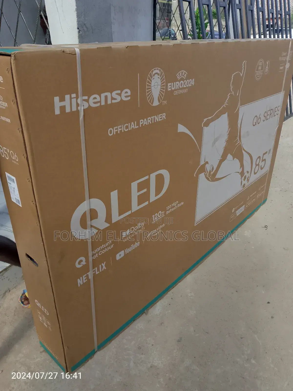 Hisense 85" Qled Smart Tv