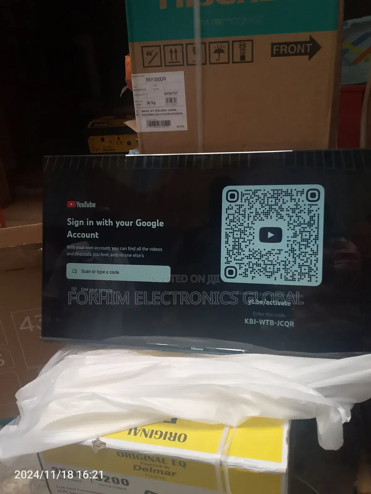 Hisense 43" Television