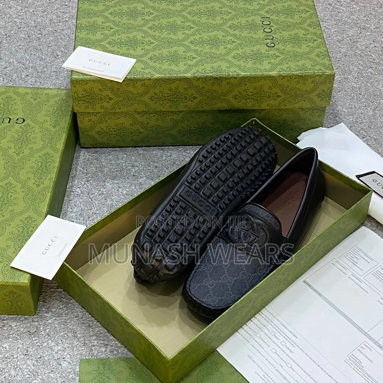 Gucci Leather Luxury Loafers 40-46