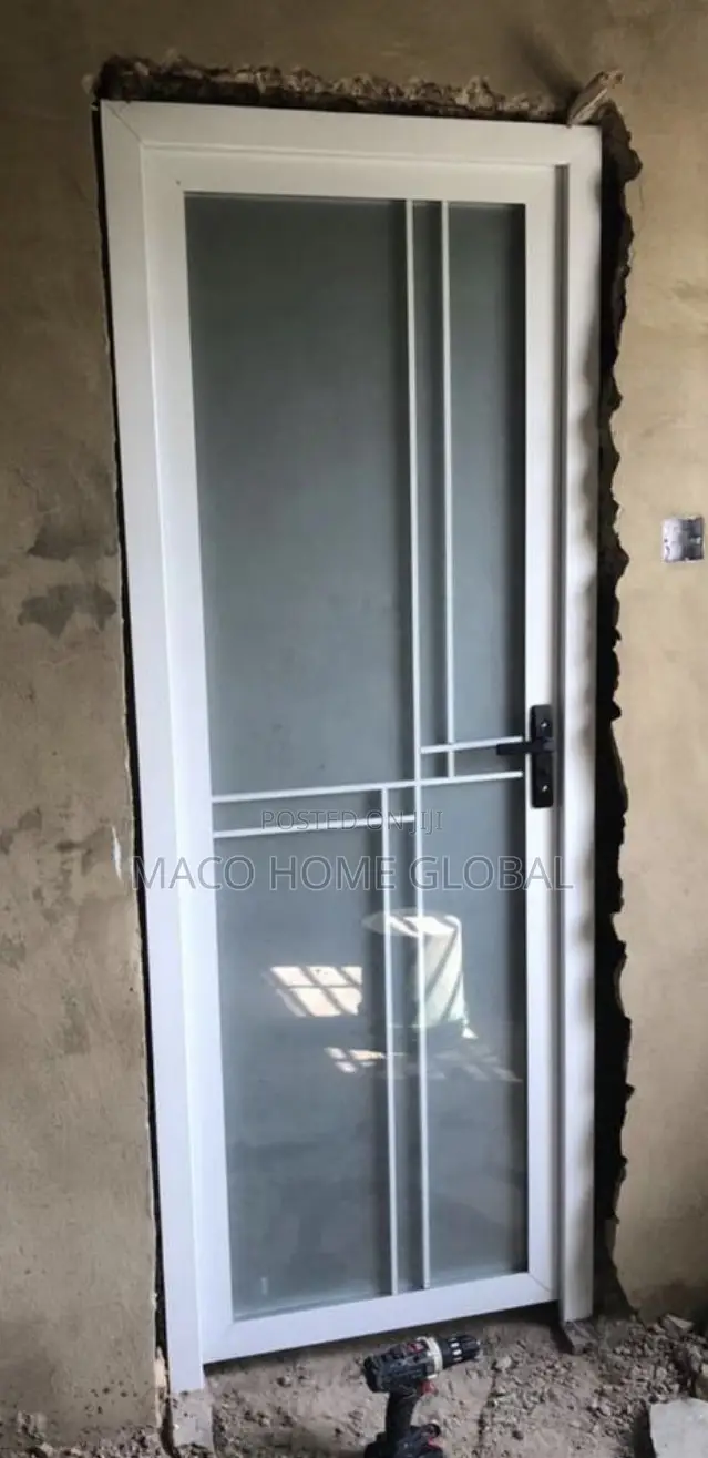 Full Glass Toilet Door Size 750