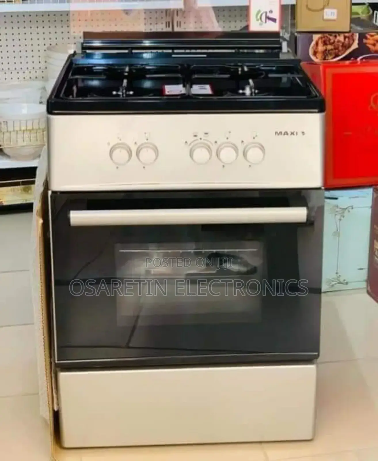 Maxi Gas Cooker 60x60 All Gas