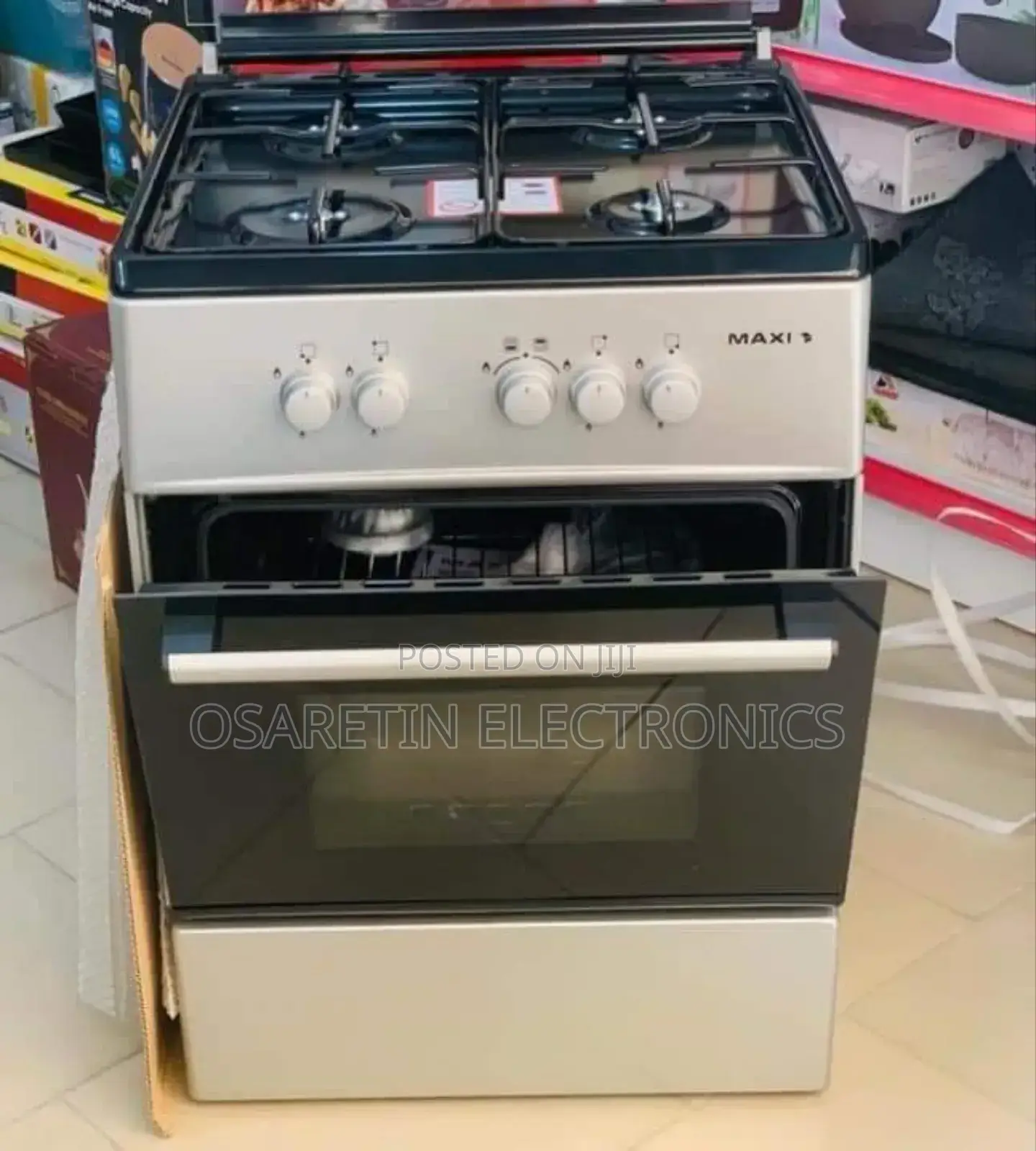 Maxi Gas Cooker 60x60 All Gas