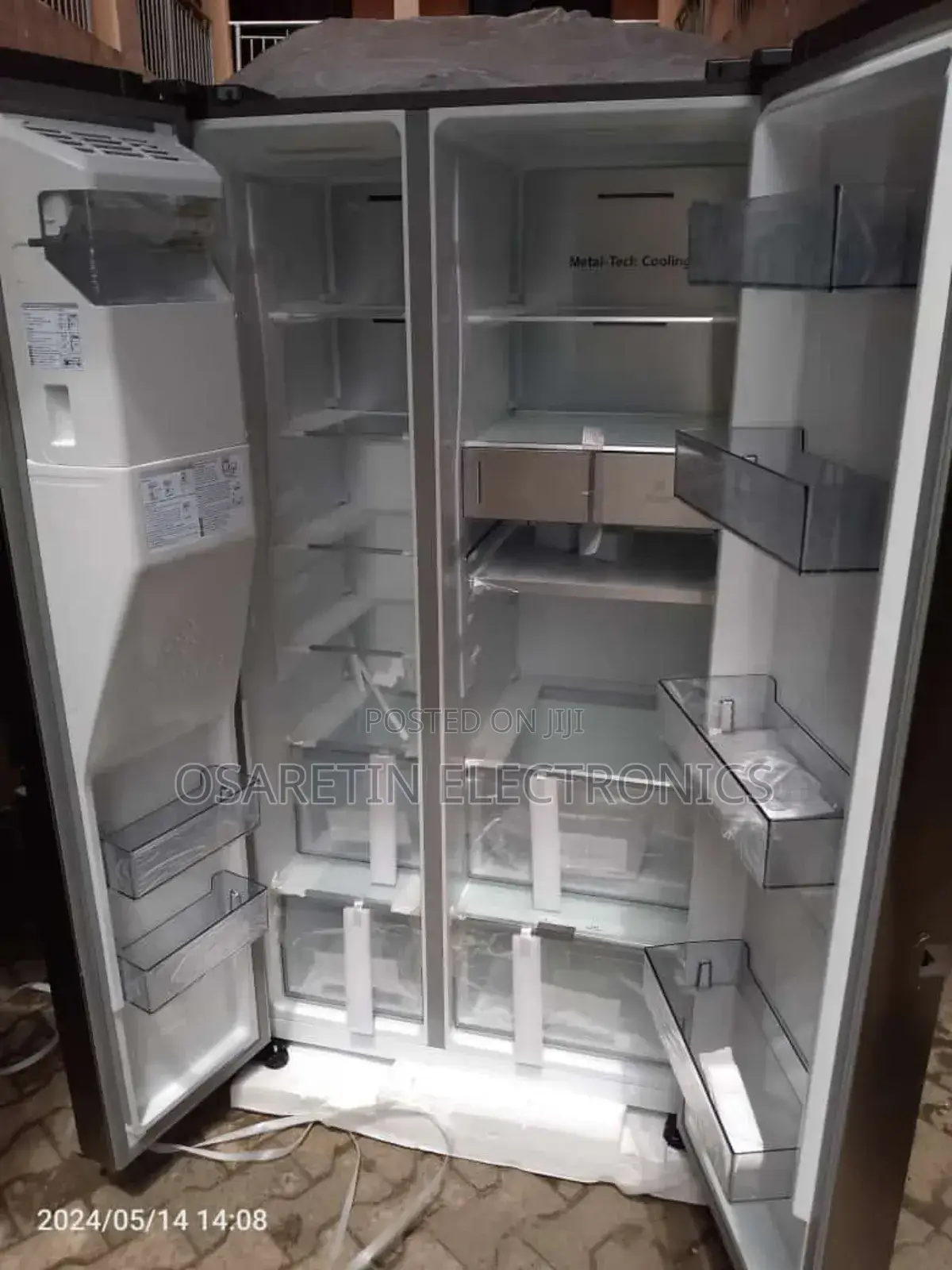 Hisense Side by Side Door Opening Inverter Refrigerator