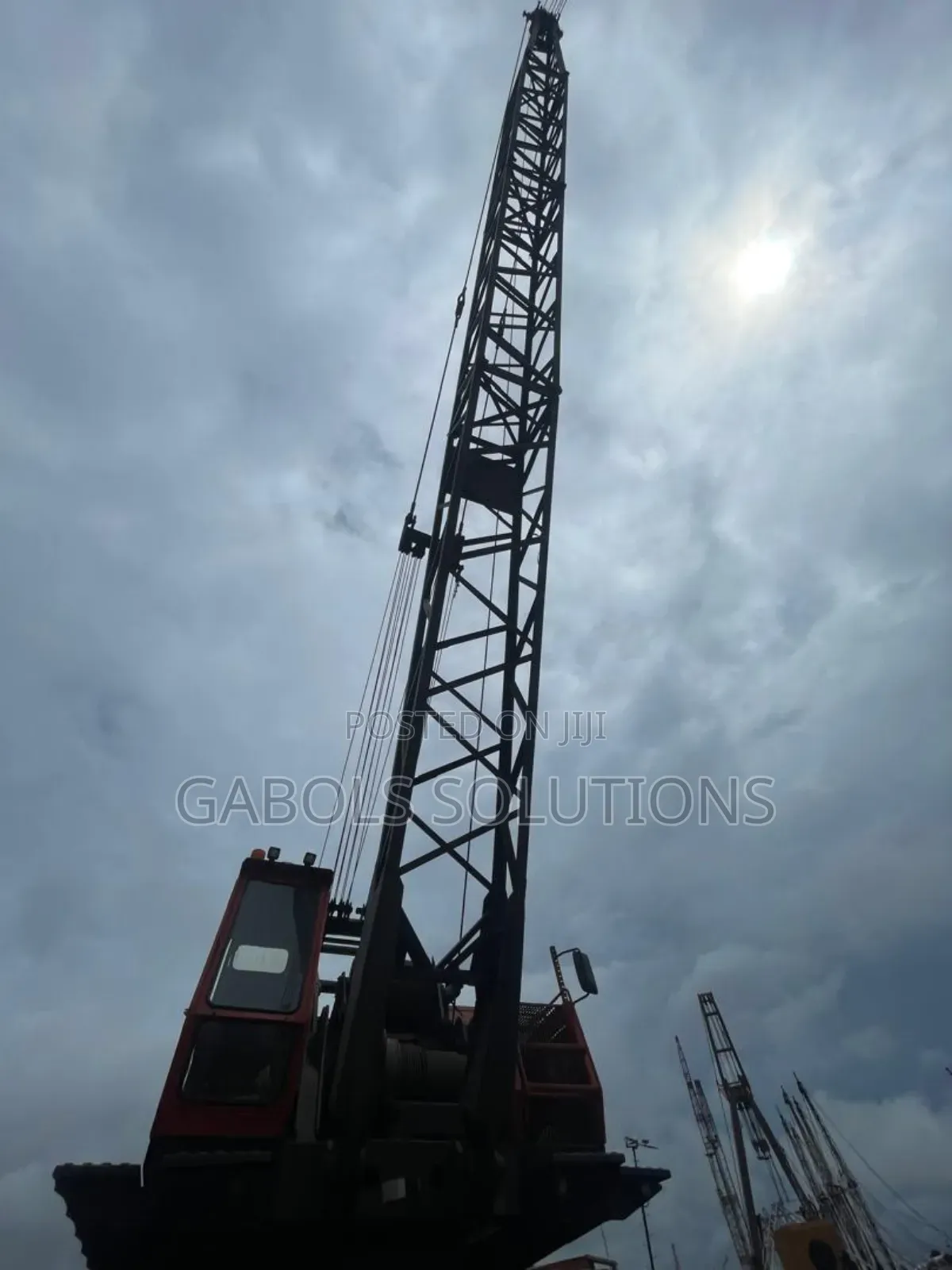 100tns Crawler Crane