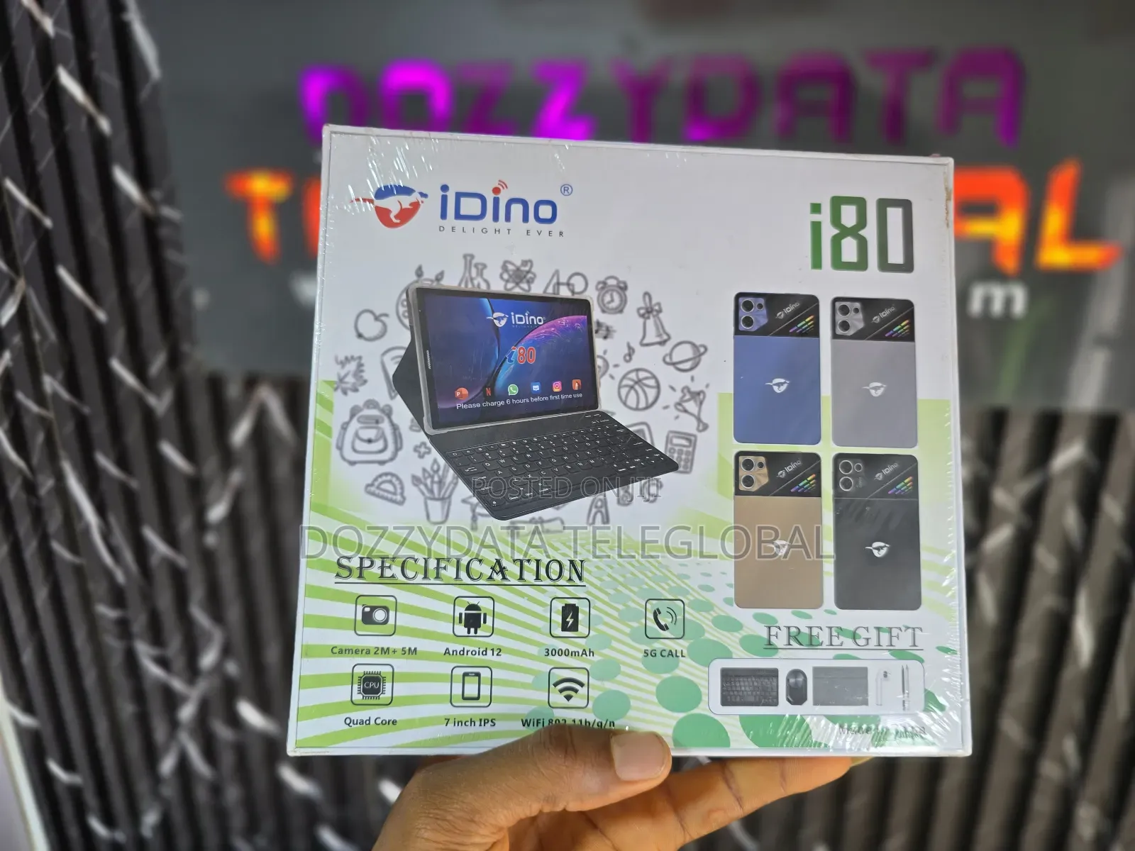 New Idino i80 256 GB Black