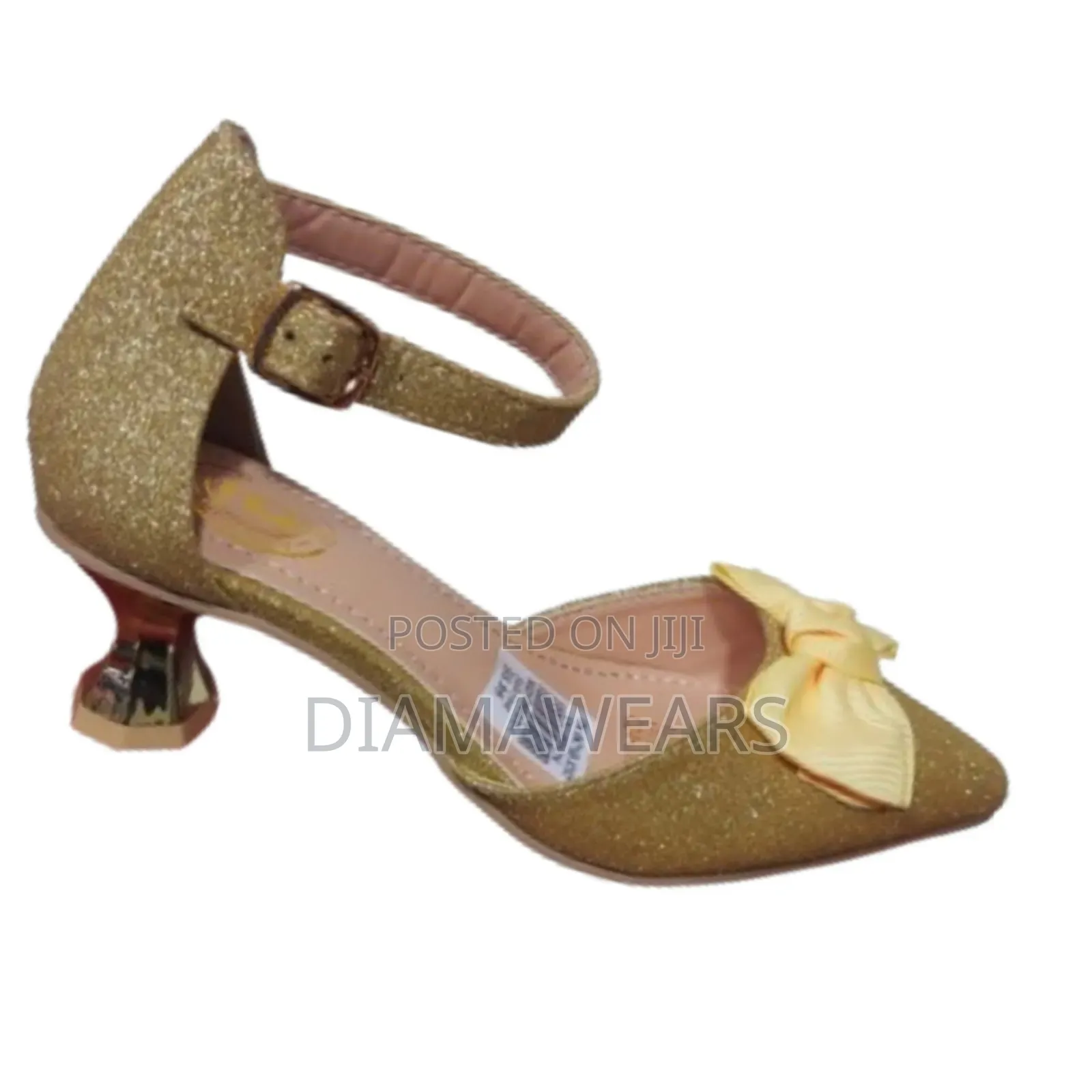 Gold Girls Princess Children Shoe