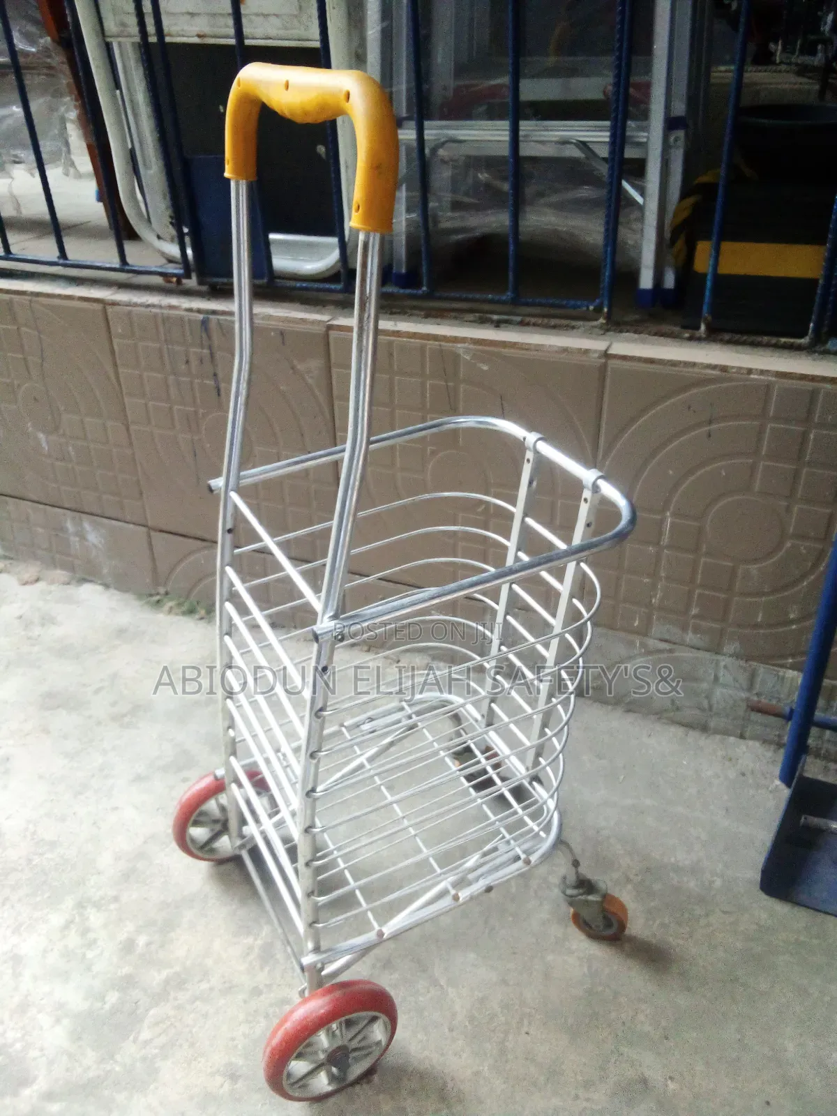Original Quality Super Market Basket Trolley