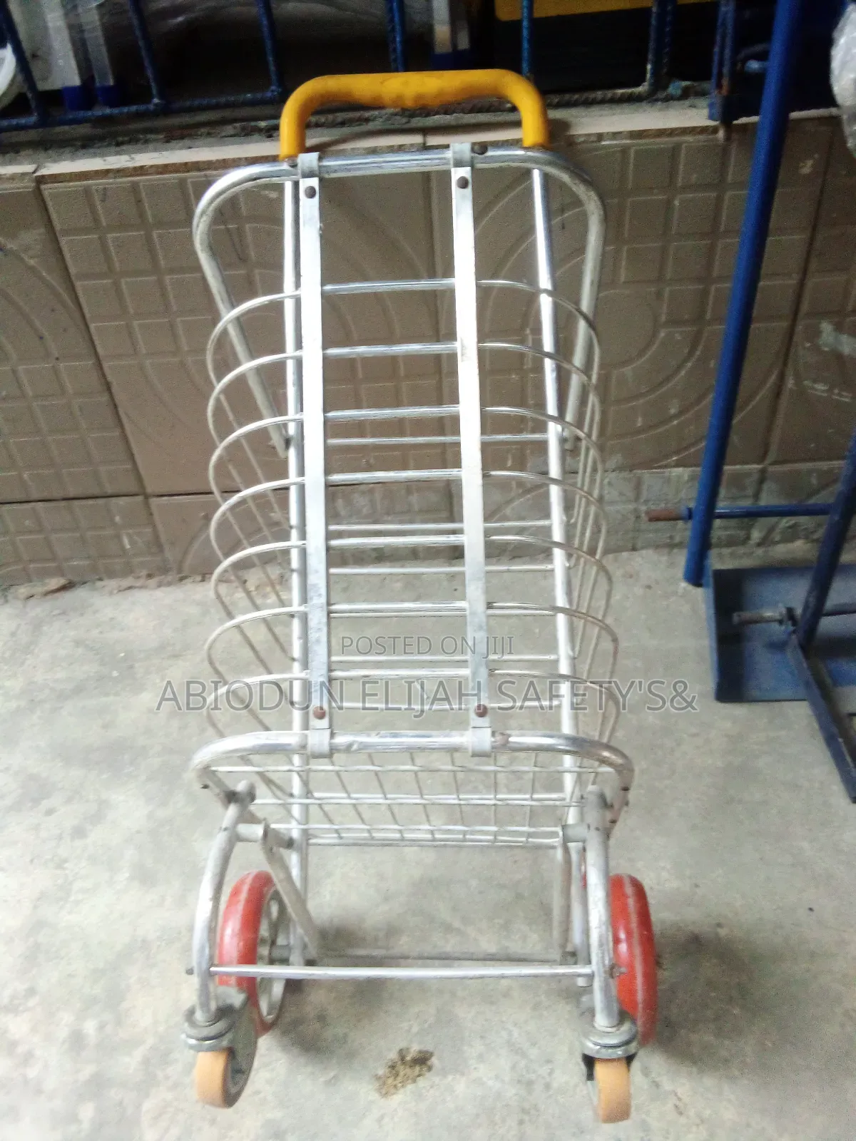 Original Quality Super Market Basket Trolley