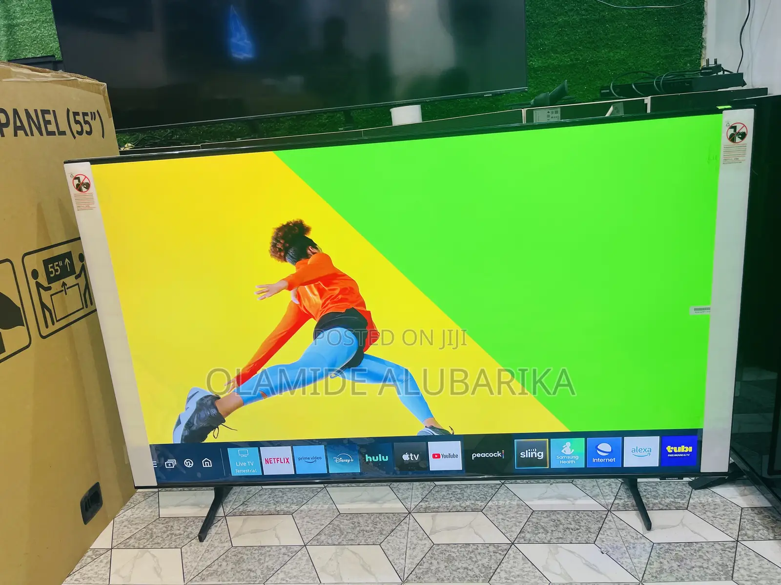 Samsung 55” Class Qled Q60A Quantum HDR Smart TV Alexa