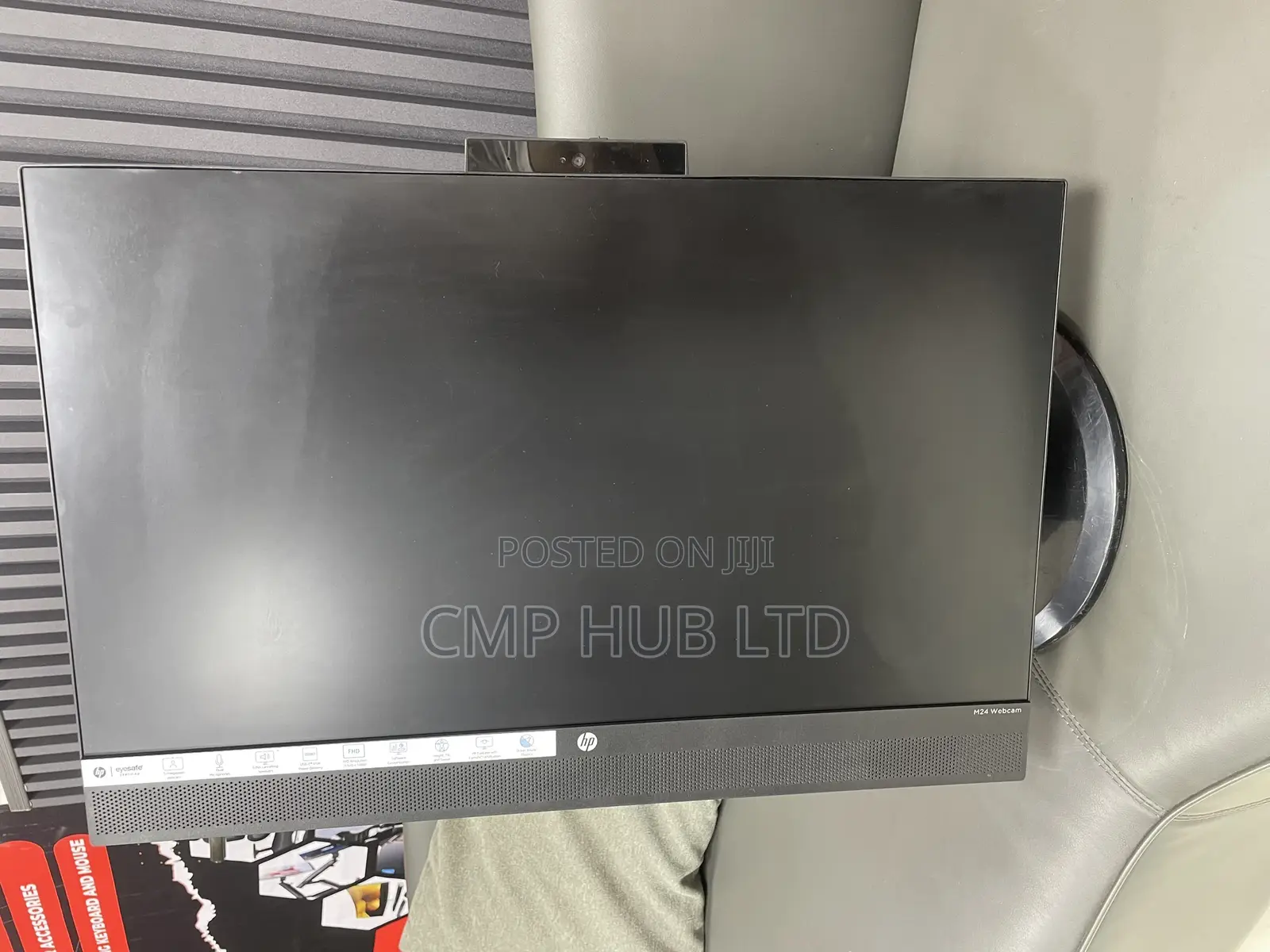 Hp 24” 1080p, Usb C, Built in Speakers Webcam
