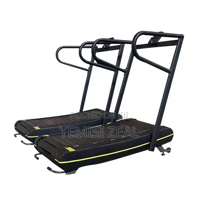 Curved Powered Treadmill Machine