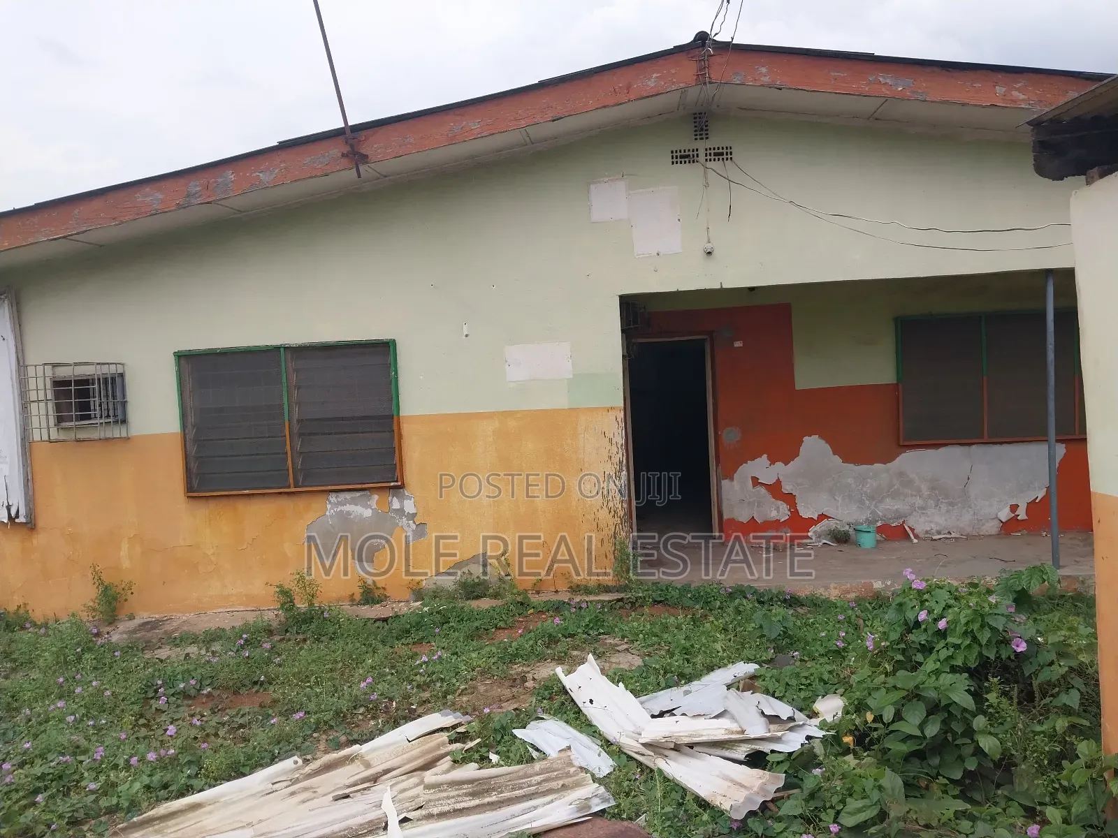 60ft by 60ft With 3 Bed Command Abule Egba