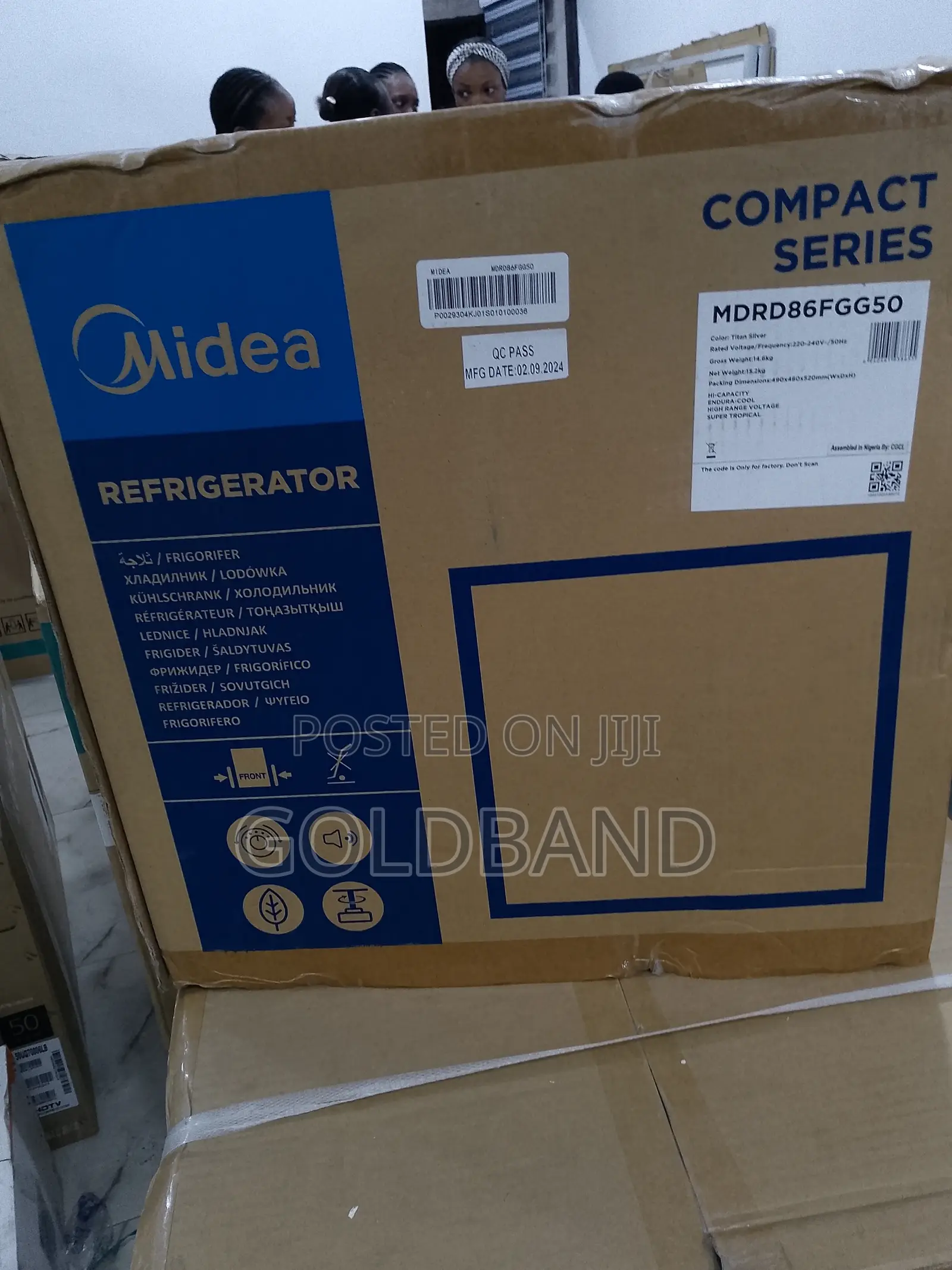 Midea 45L Direct Cooling Single Door Refrigerator