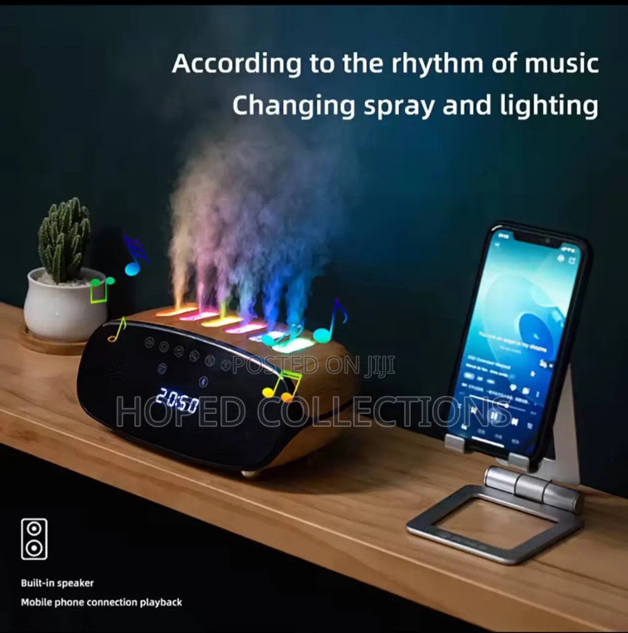 Music Clock Humidifier