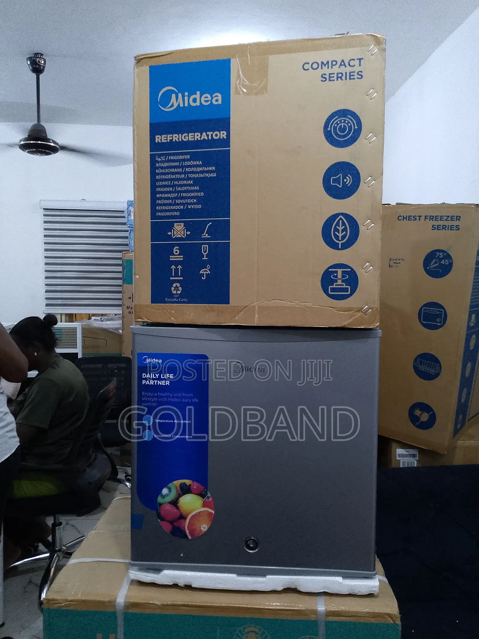 Midea 45L Ice-Icon Single Door Refrigerator