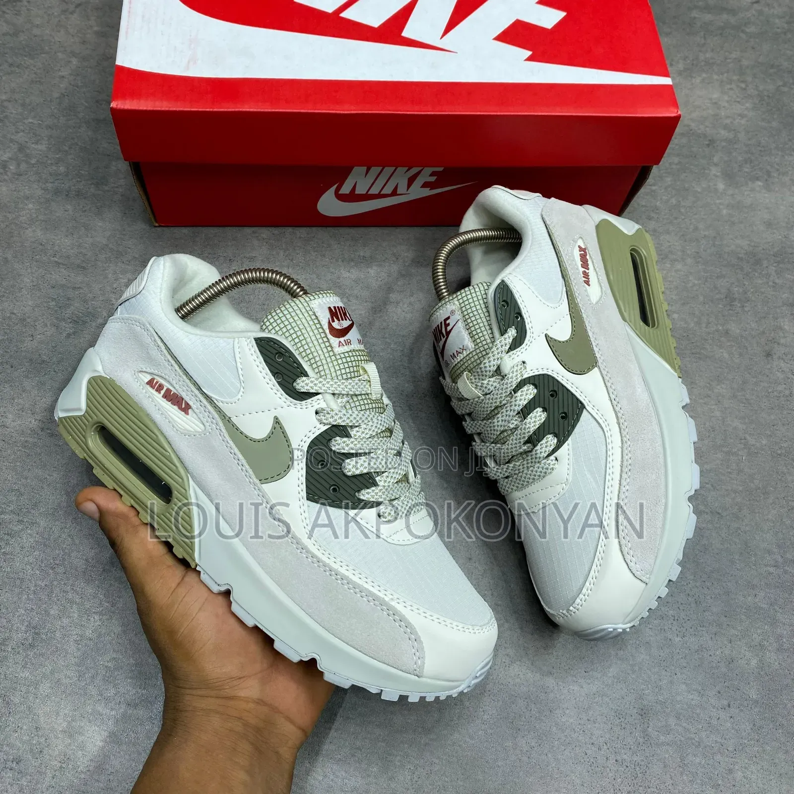 Airmax 90 Phantom Neutral Olive Sneakers