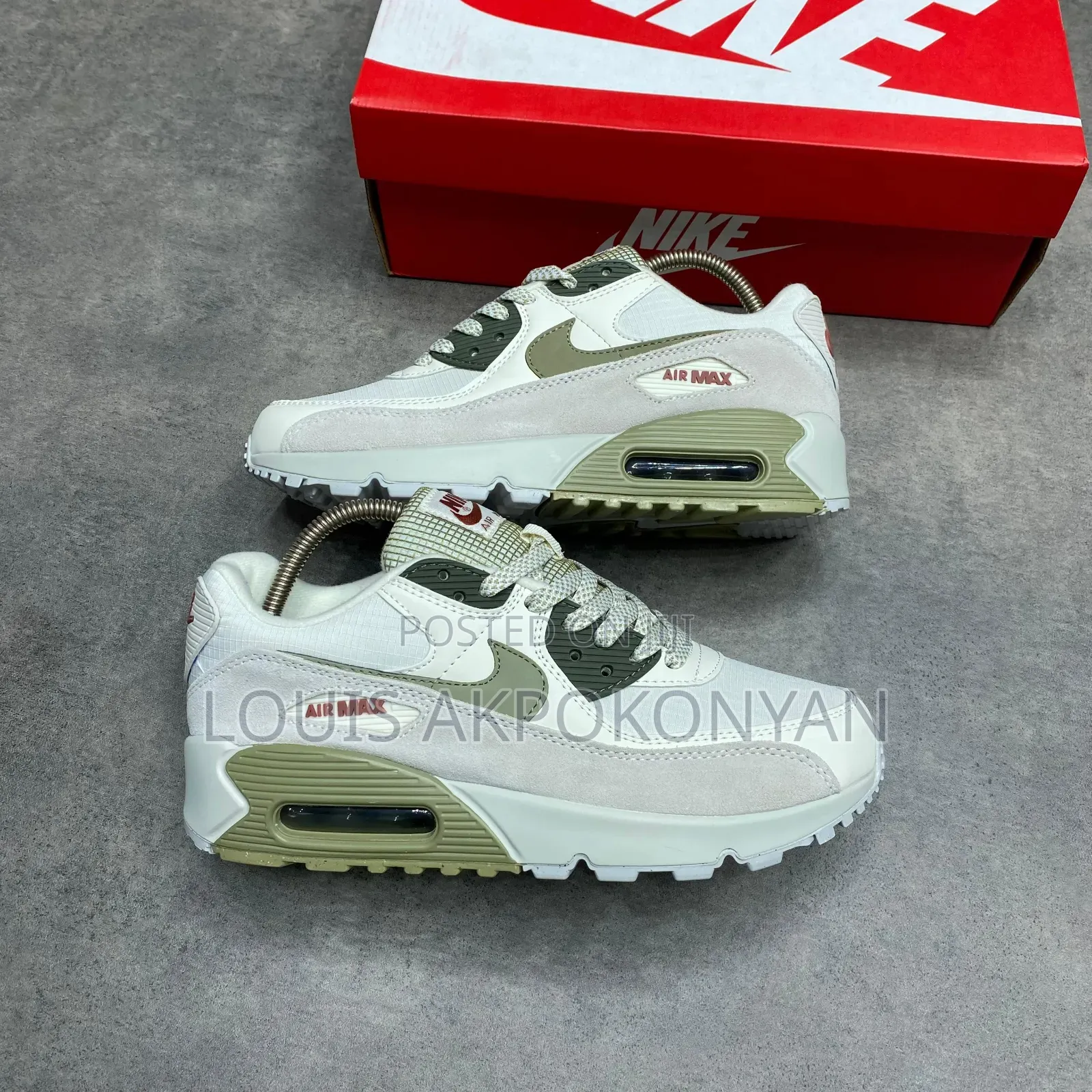 Airmax 90 Phantom Neutral Olive Sneakers
