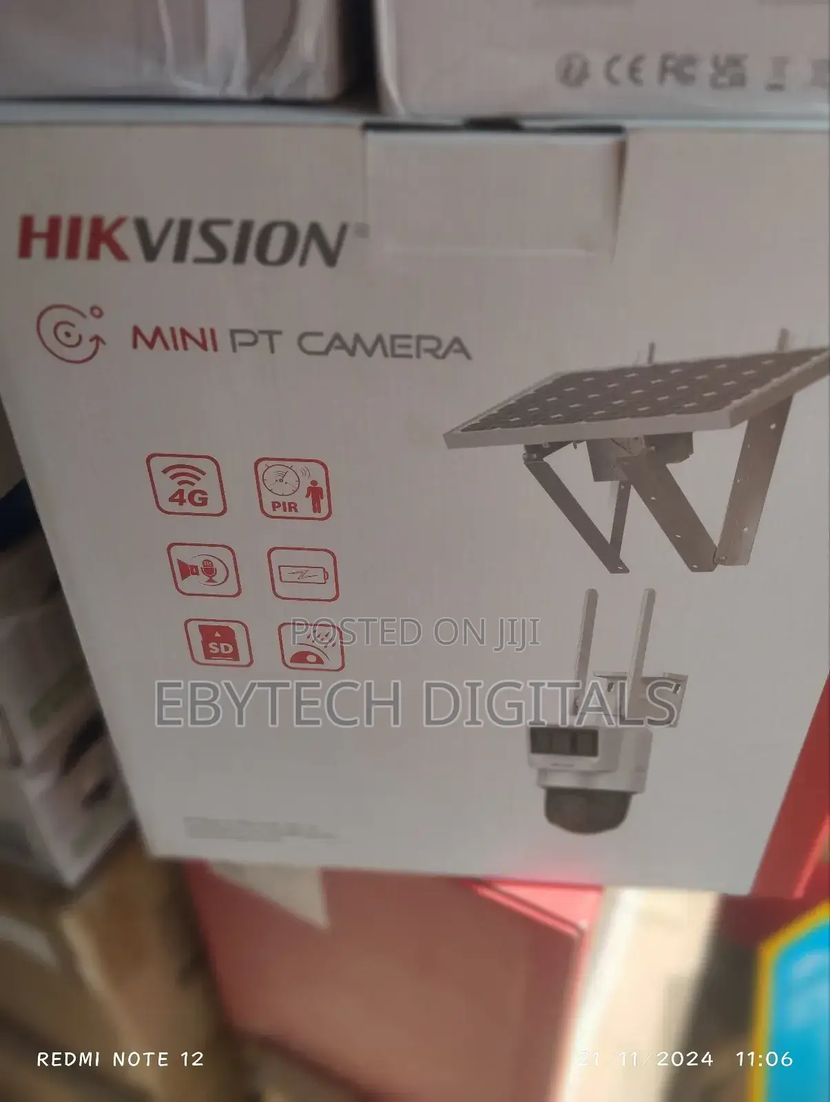 Hikvision 4g PTZ Solar Network Camera