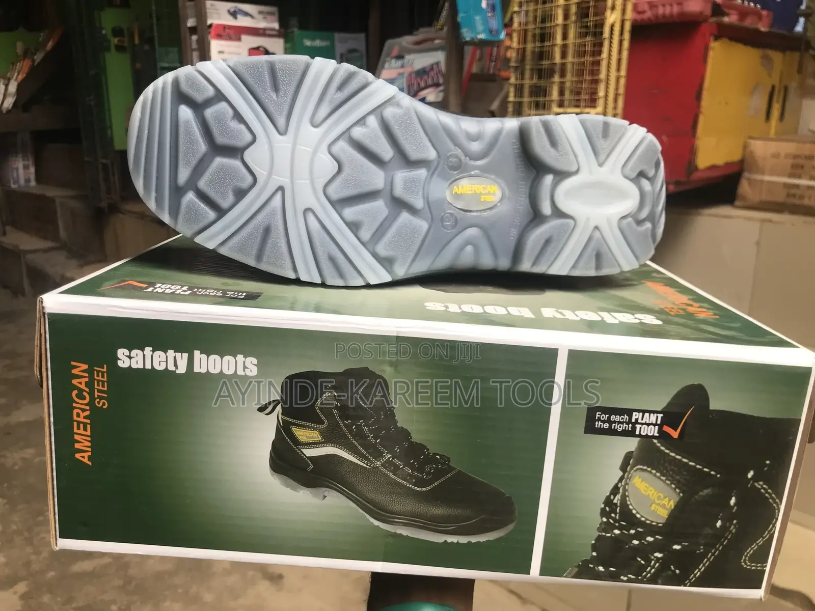 American Steel Safety Boots