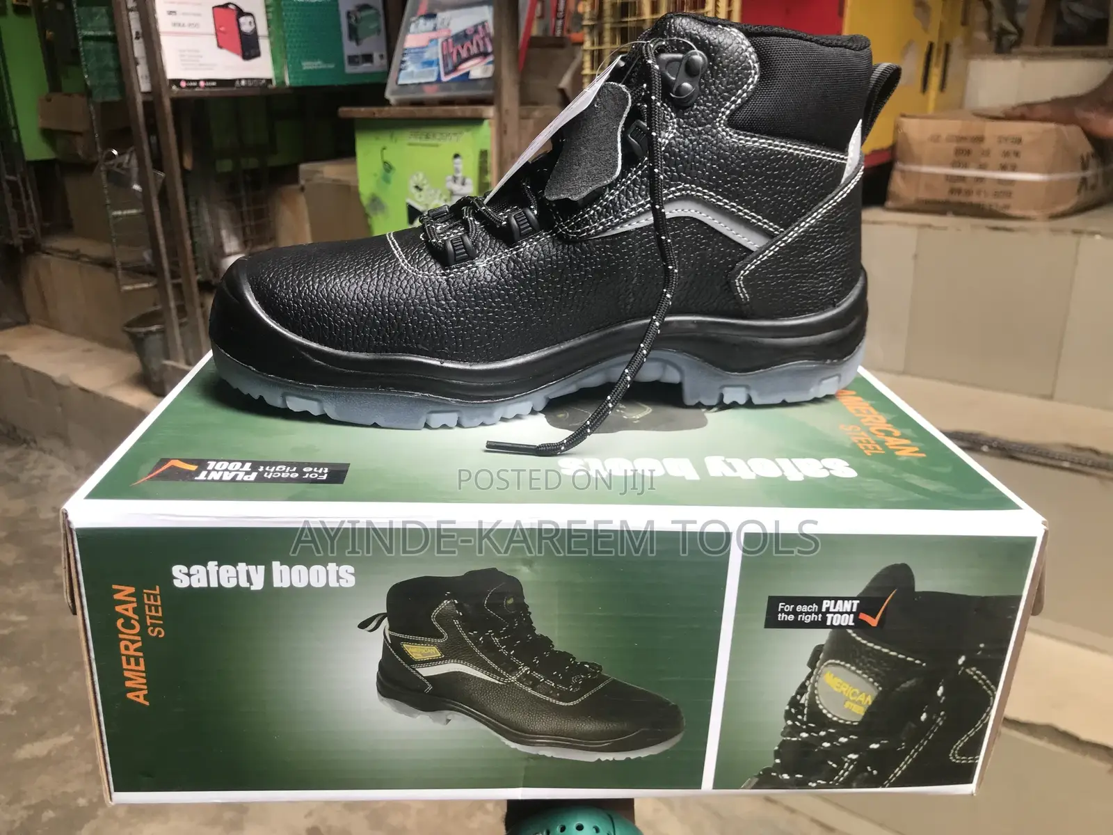 American Steel Safety Boots