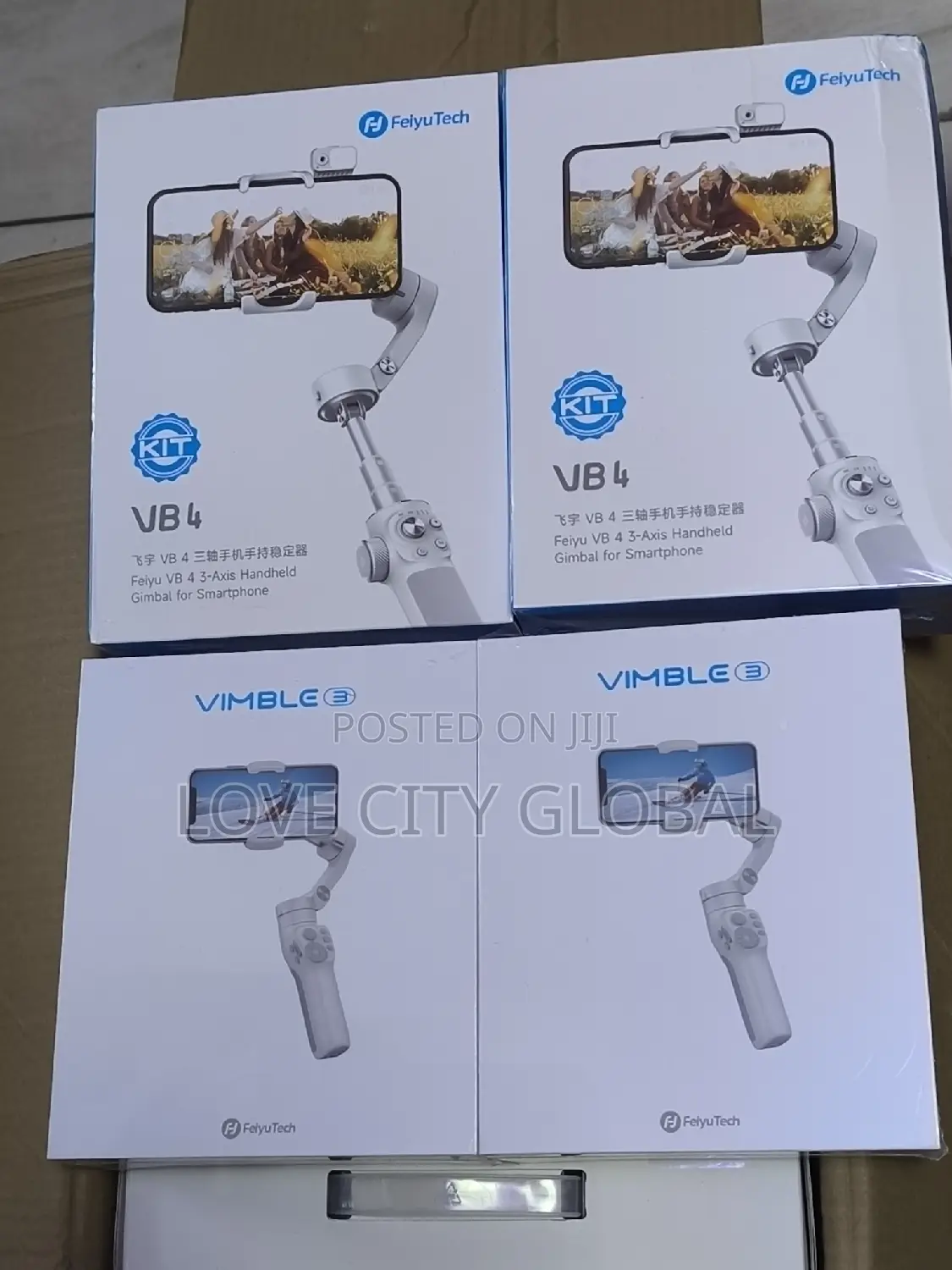 Feiyutech AI Face Track VB4 Kit Gimbal Wit Tripod,Fill Light