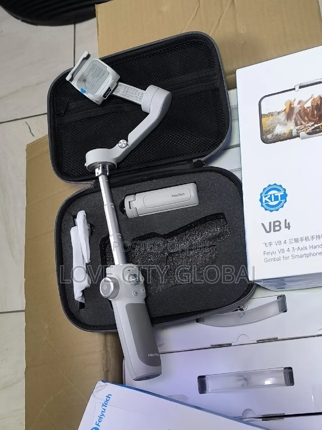 Feiyutech AI Face Track VB4 Kit Gimbal Wit Tripod,Fill Light
