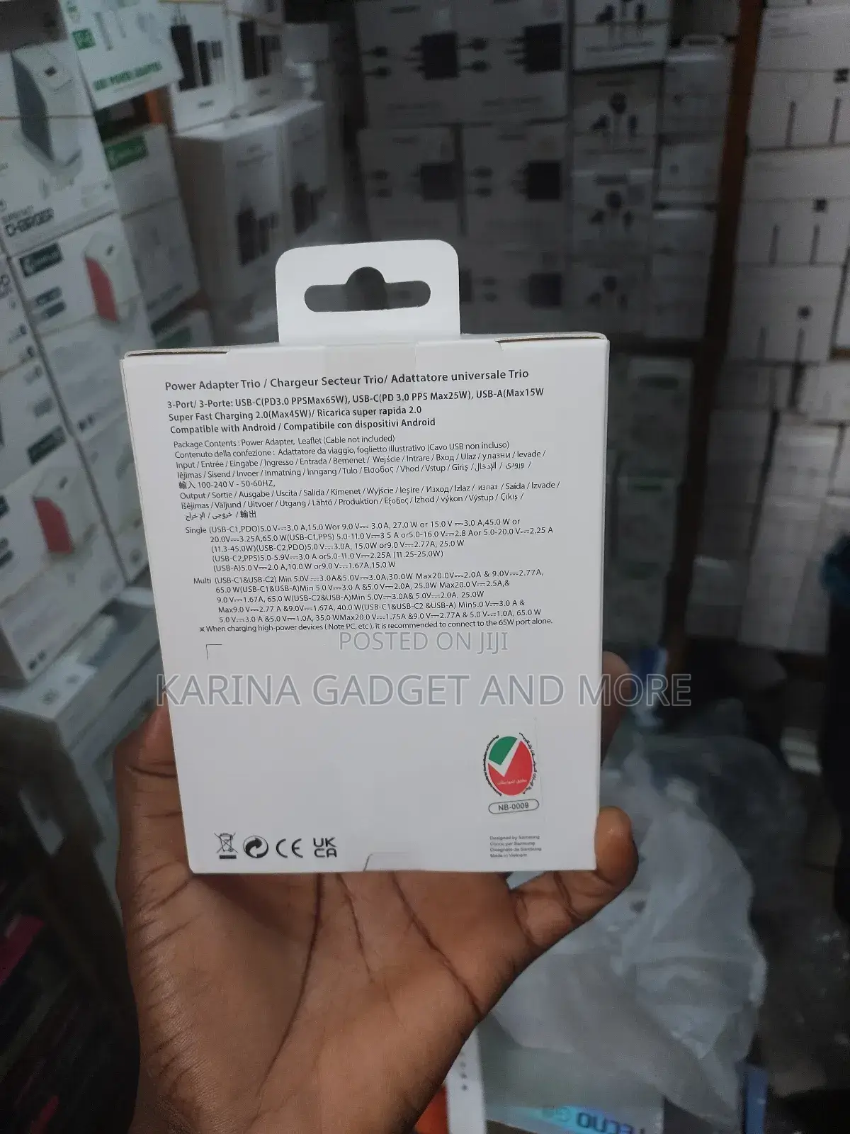 Samsung 65w Power Adapter Trio