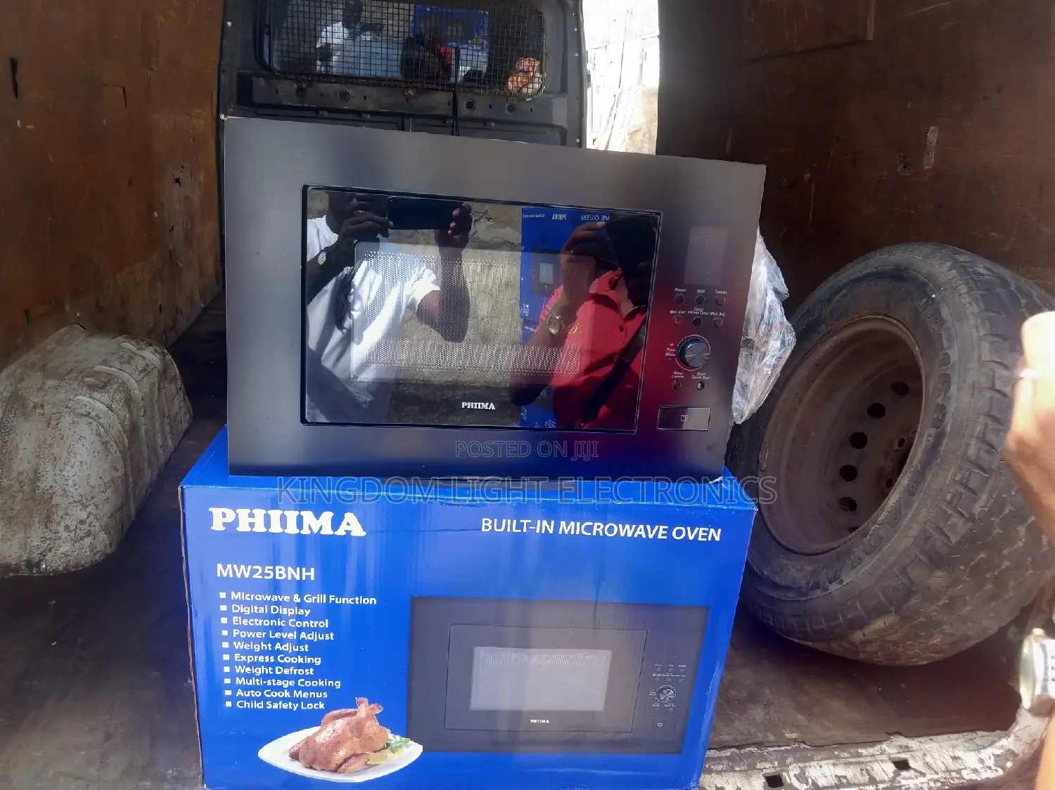 Phima 60x60cm Inbuilt Microwave 25liters 100% Copper