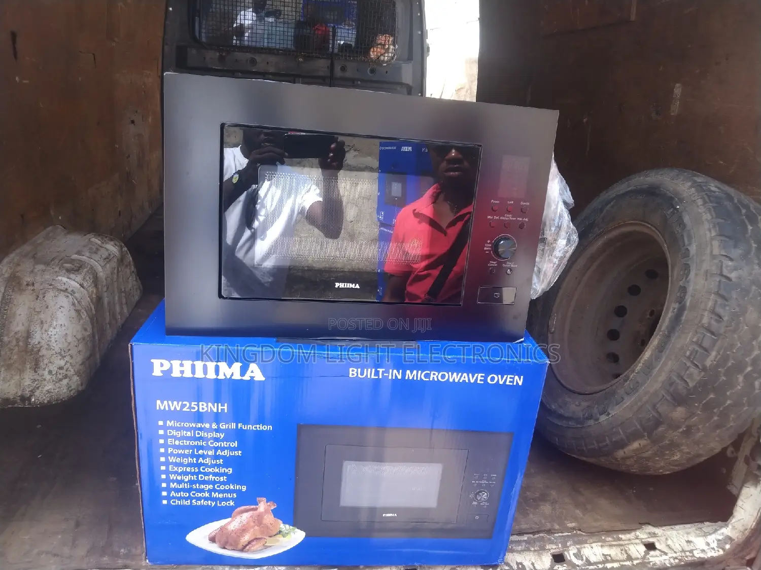 Phima 60x60cm Inbuilt Microwave 25liters 100% Copper