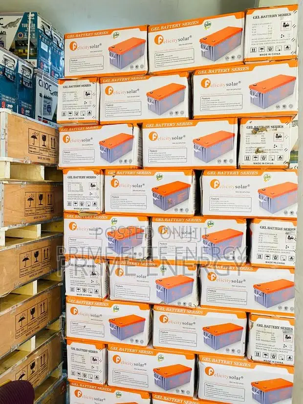 12v/200ah Felicity Solar Gel Battery