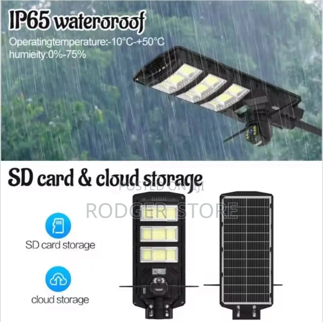 Solar Camera HD 5mp Wifi IP CCTV 4G