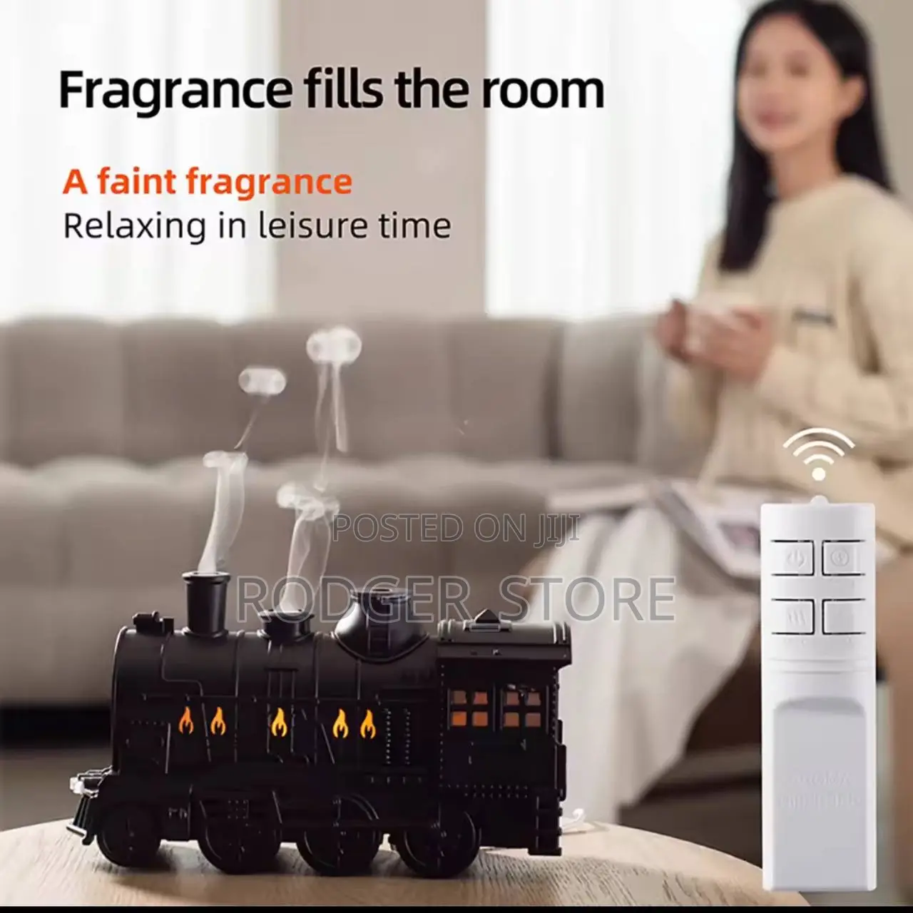 Aierwill Train Air Humidifier Ultrasonic Aromatherapy