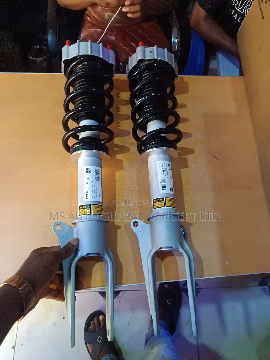 Porsche Panemera Spring Shocks