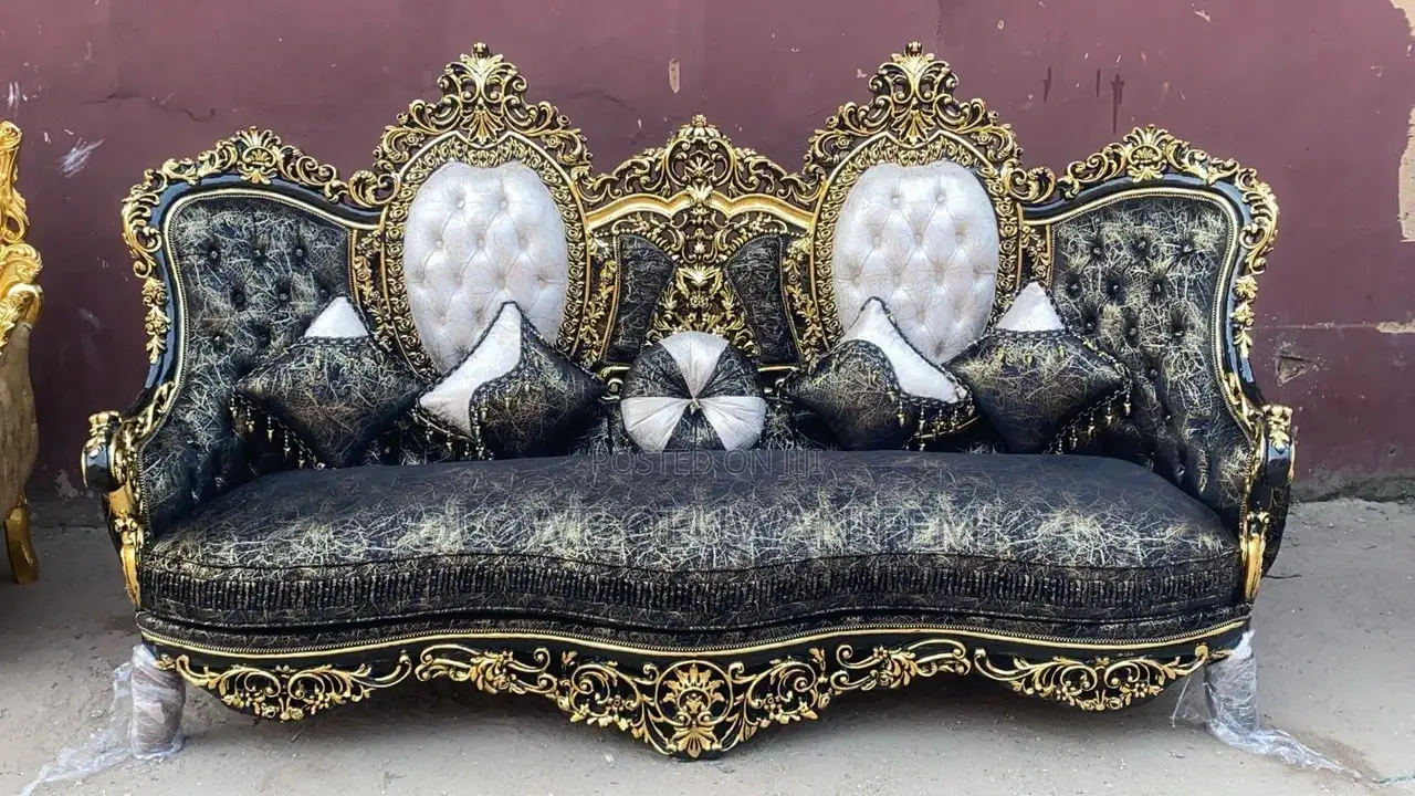 Luxury Royal Egypt Sofa Chair Set