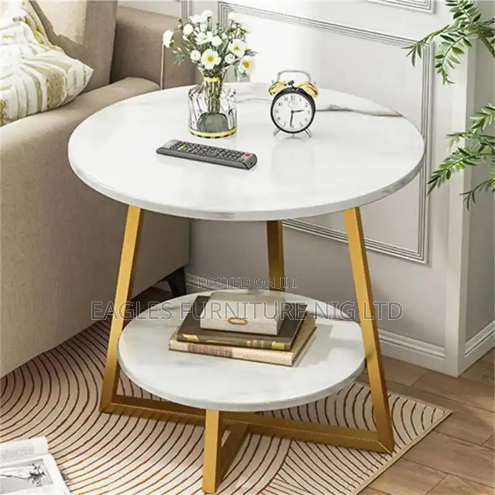 Unique Wooden Side Stool Table