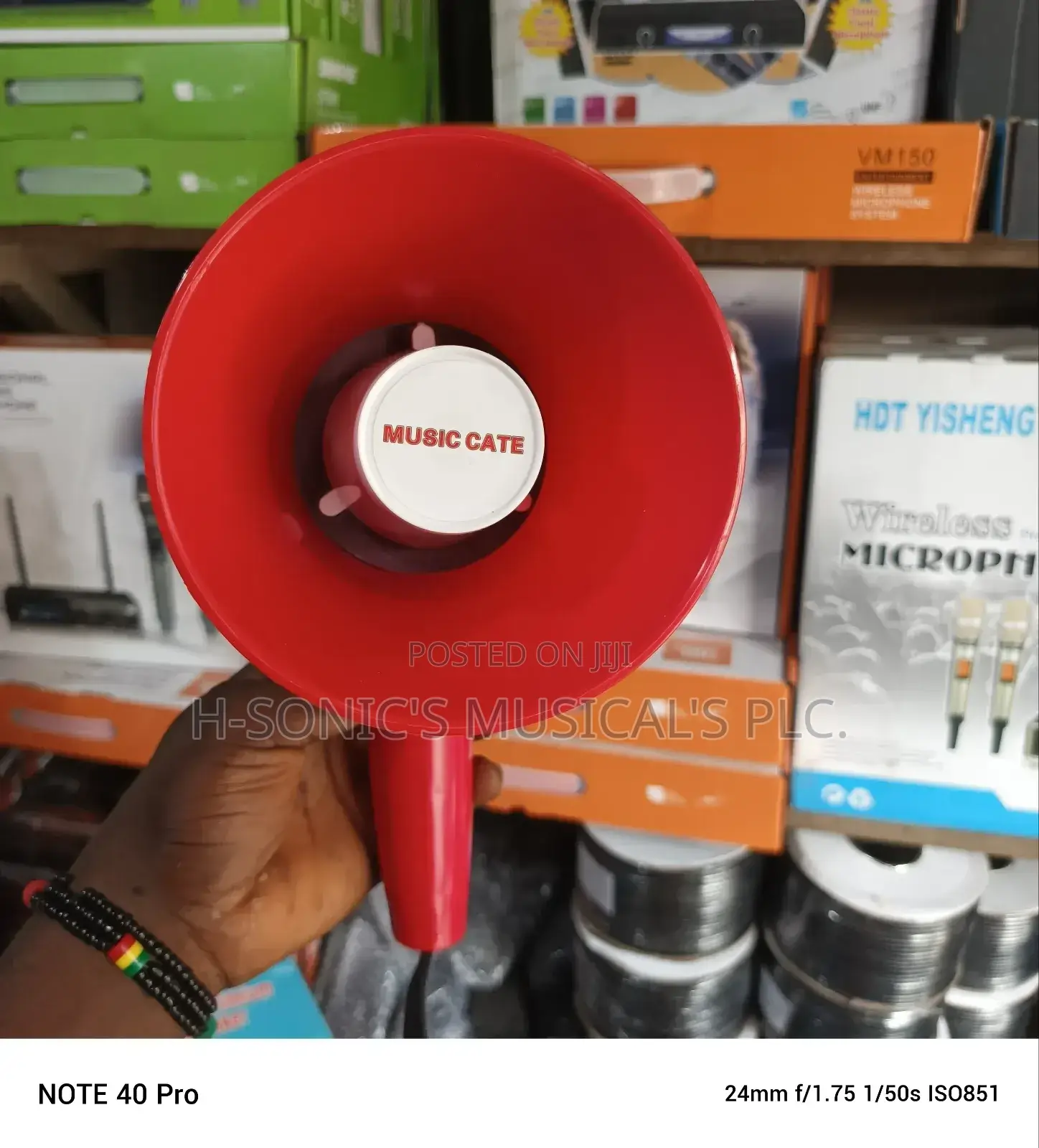 Music Gate Handheld Mg-180usb Recording Megaphone