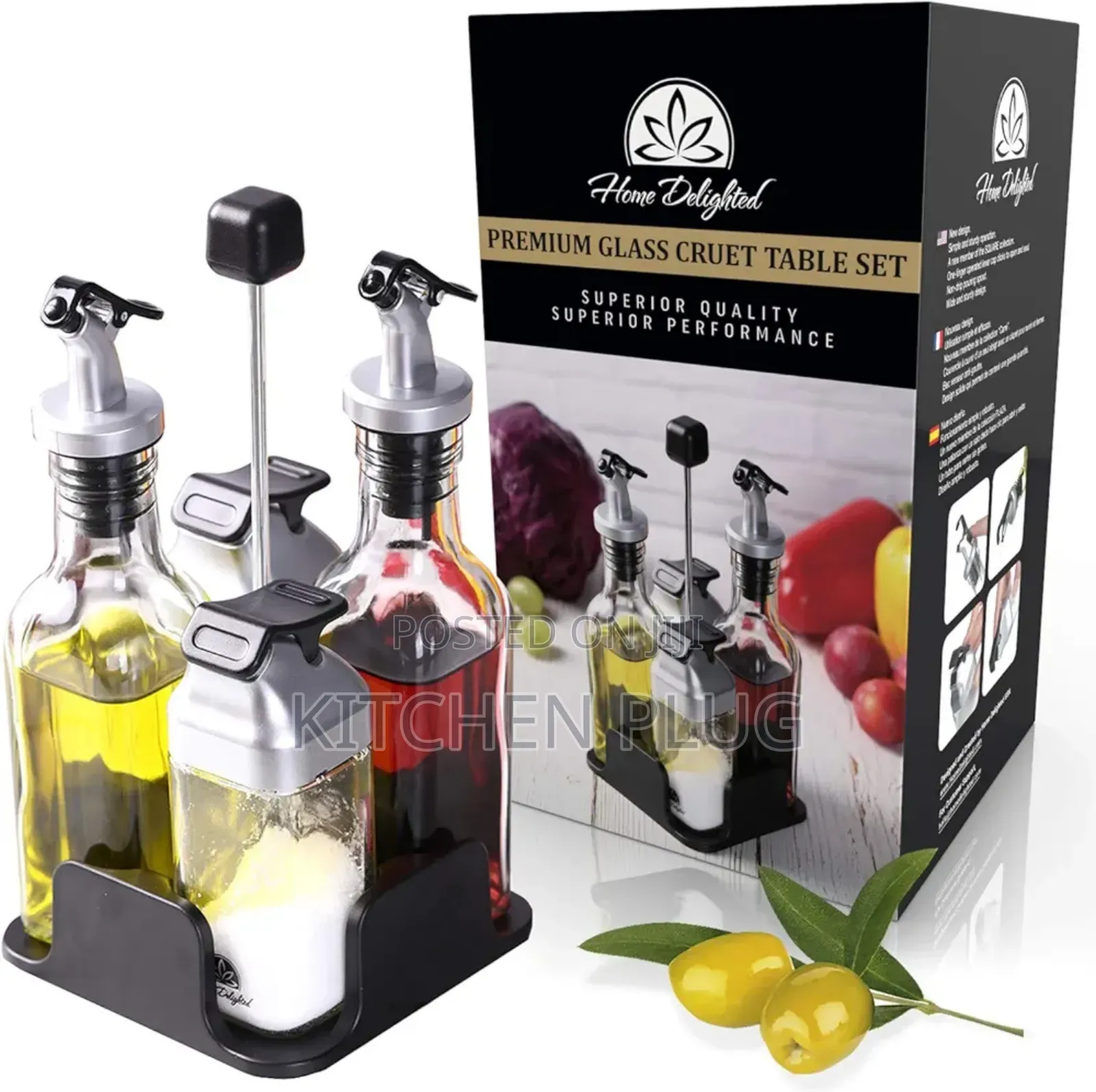 5 Piece Salad Dressing Set