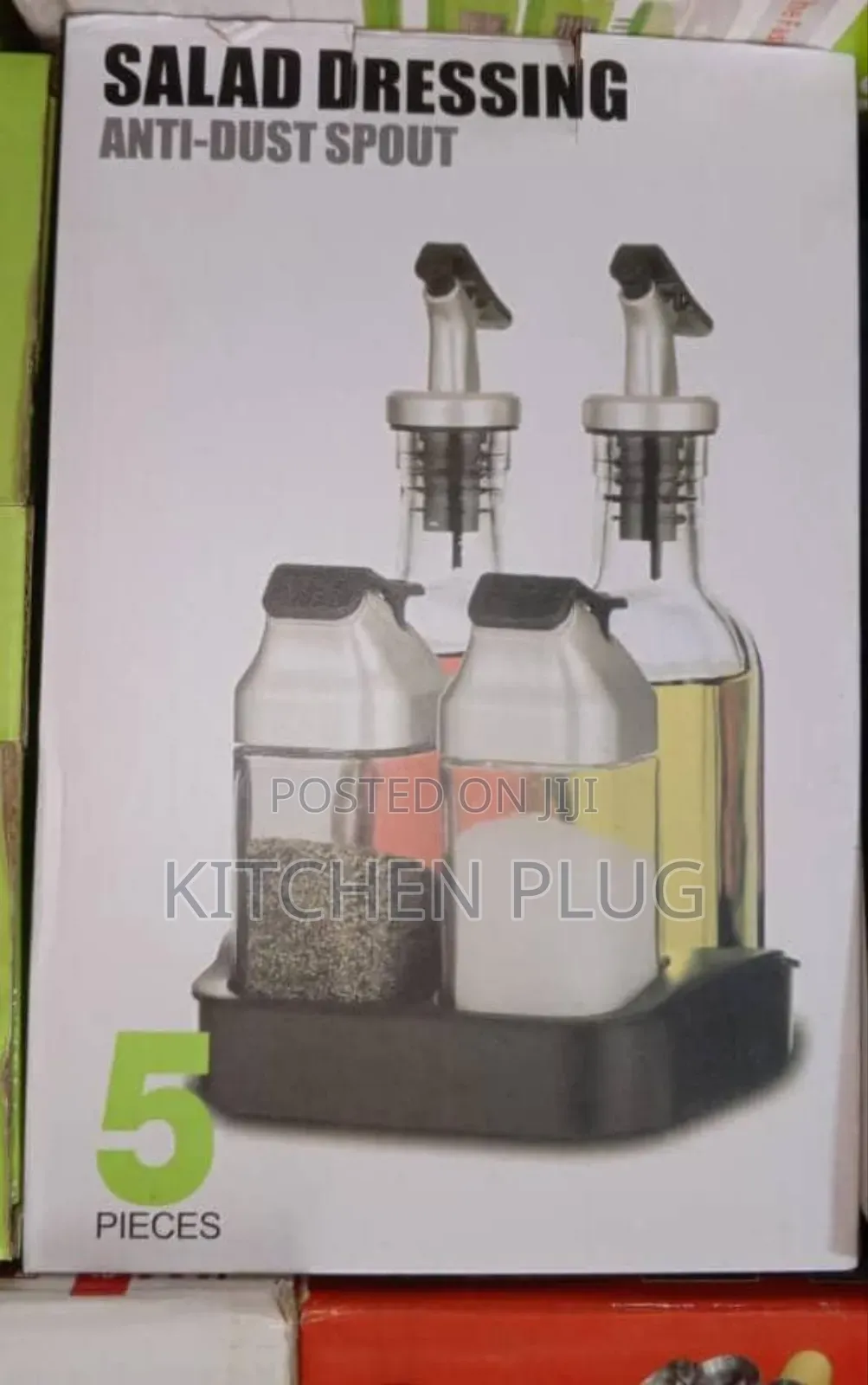 5 Piece Salad Dressing Set