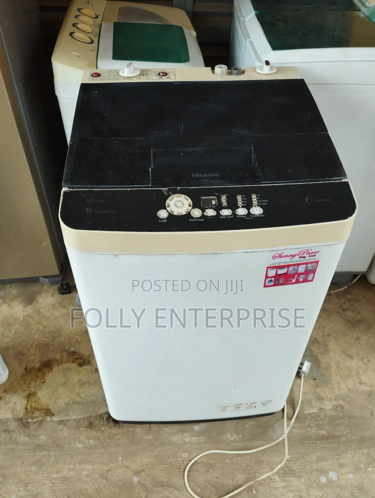 Hisense Single Tube Manual Washing and Spinning Machine