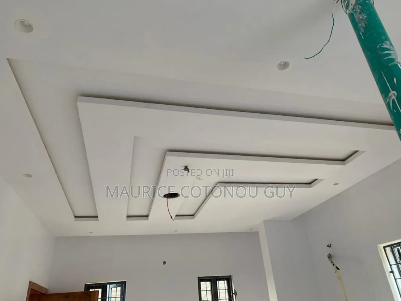 Pop Tv Console And Wall Panels And Screeding