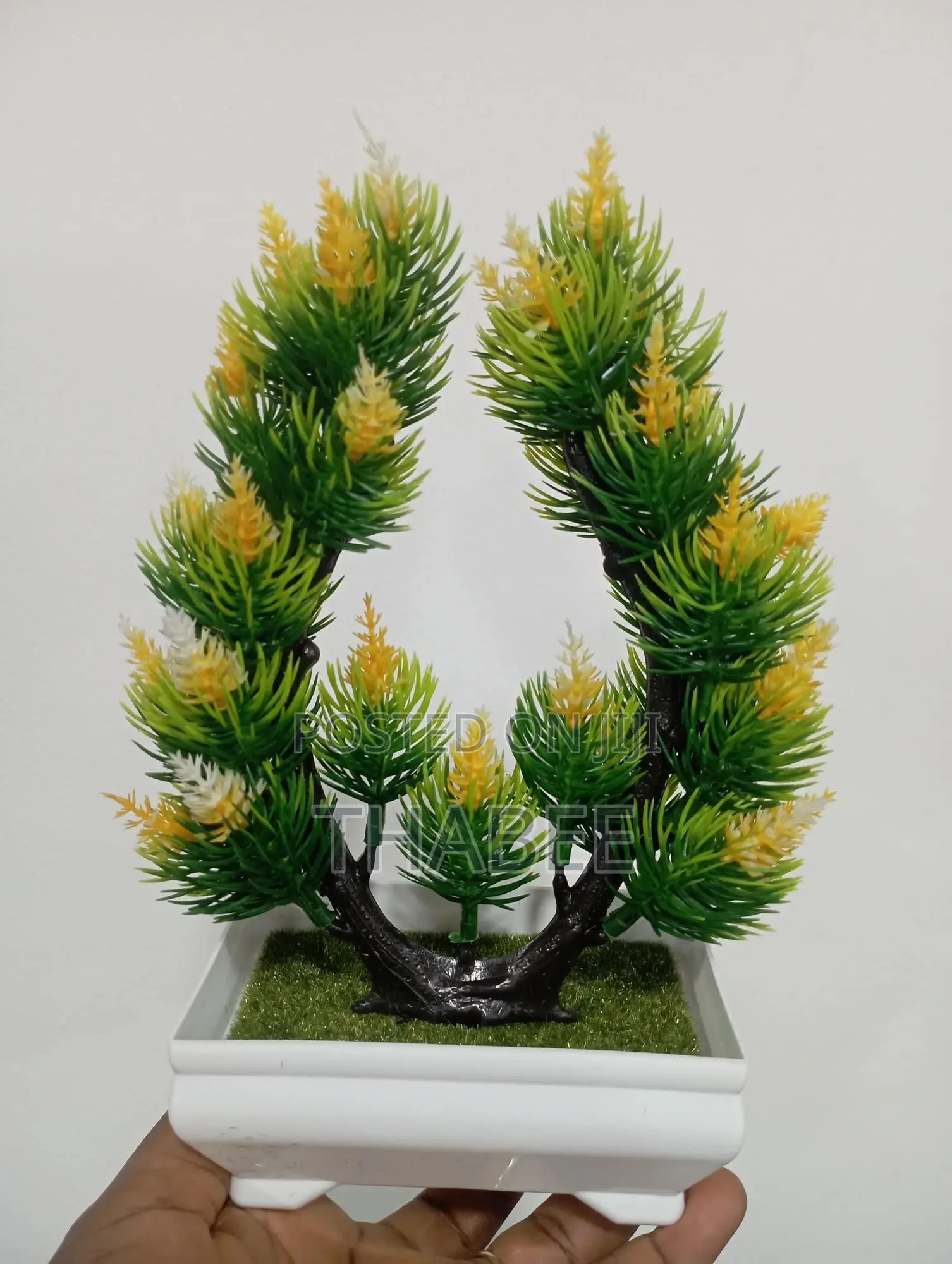 Table Top Shelf Faux Plant