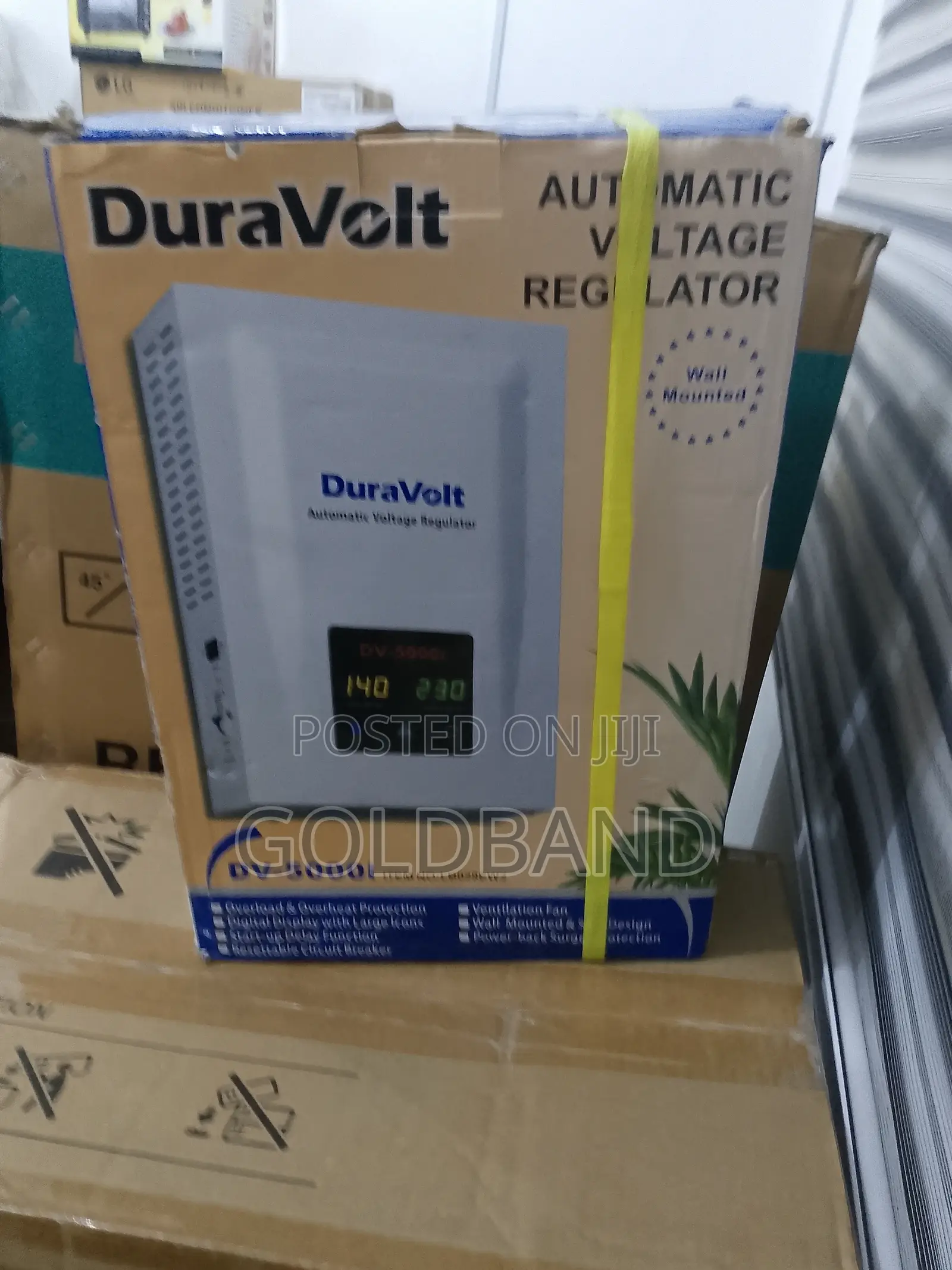 Duravolt 5000W Safe-Guarding Automatic Voltage Regulator