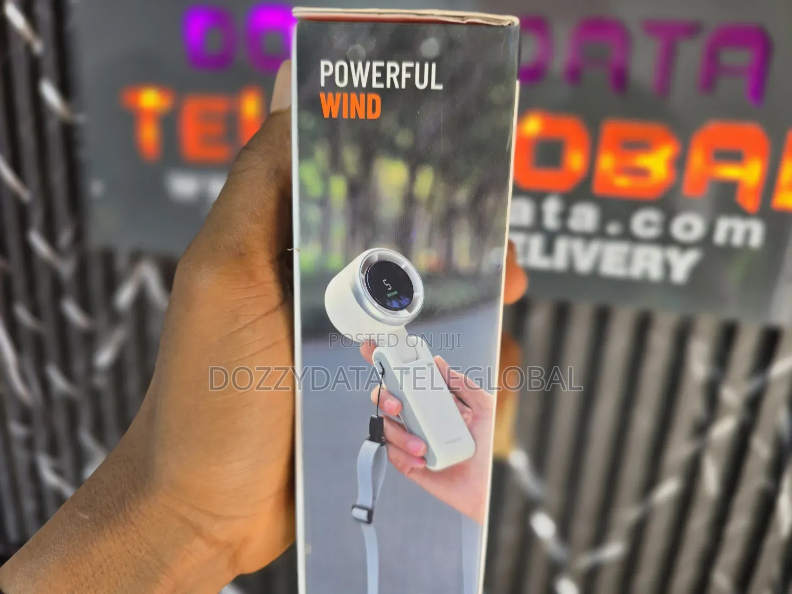 Porodo Handheld Turbo Fan 5 Speeds 13500 RPM