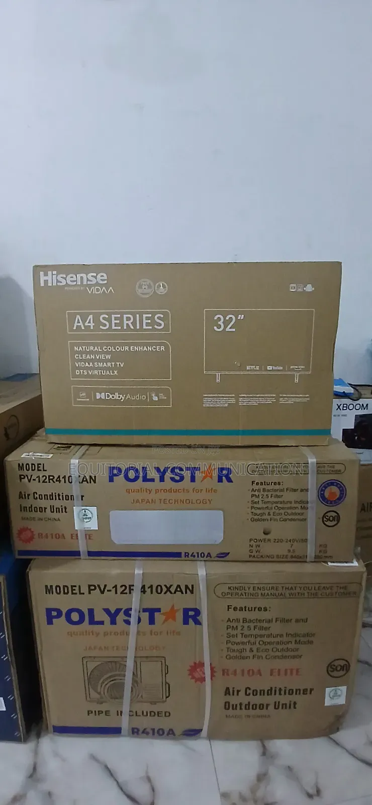 Hisense 32'' HD LED TV + USB and HDMI