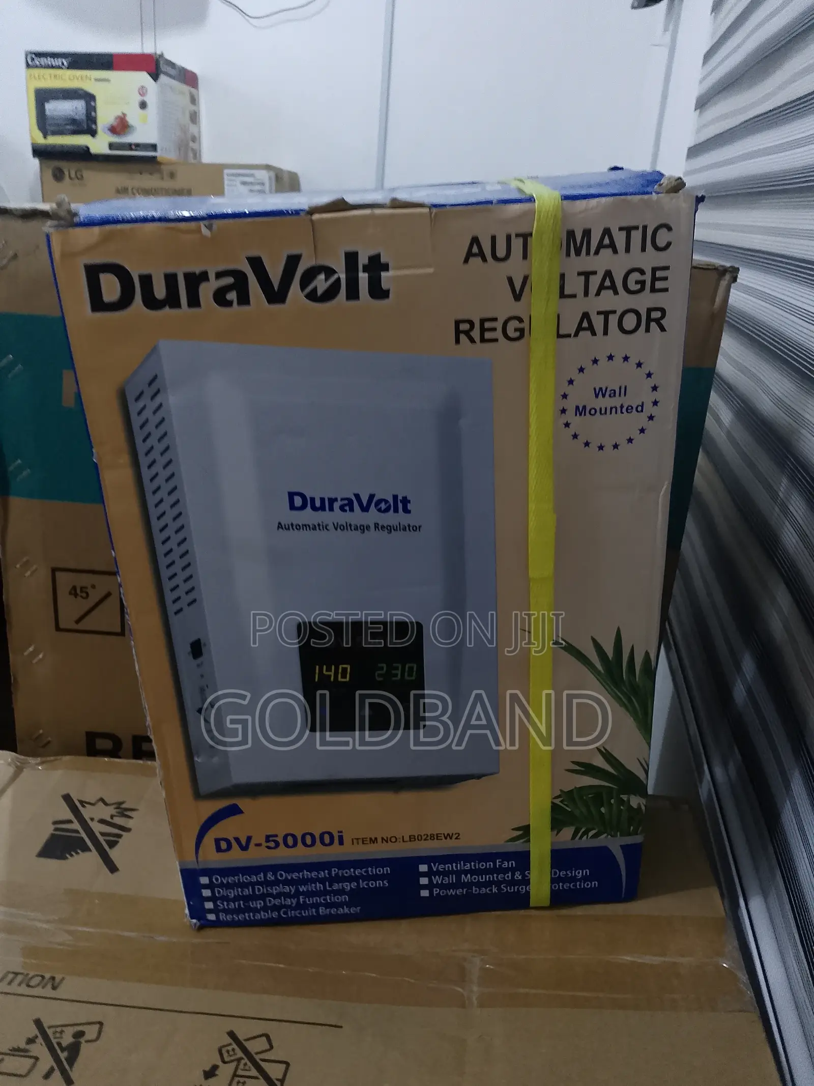 Duravolt 5000W Automatic High Voltage Regulator